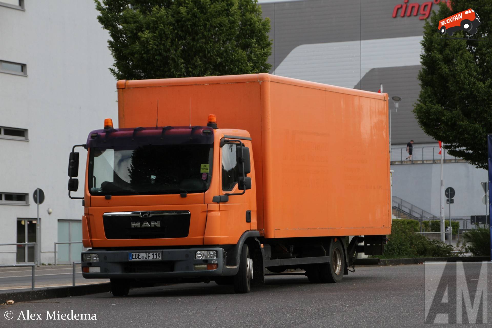 MAN TGL 3rd Gen Truck at Nürburgring Boulevard
