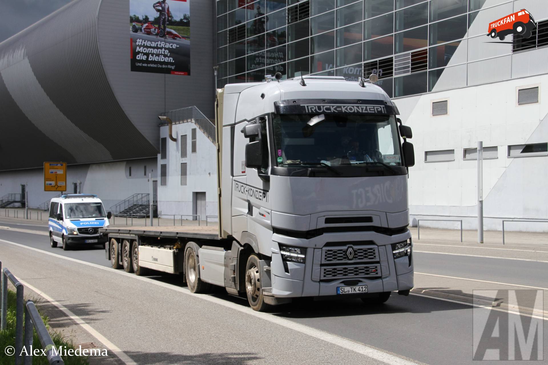 Renault T-serie truck bij Nürburgring Boulevard