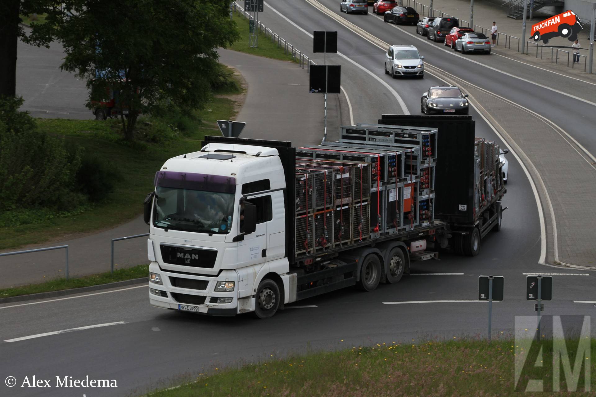 Eventenergie Deutschland MAN TGX 1e generatie truck