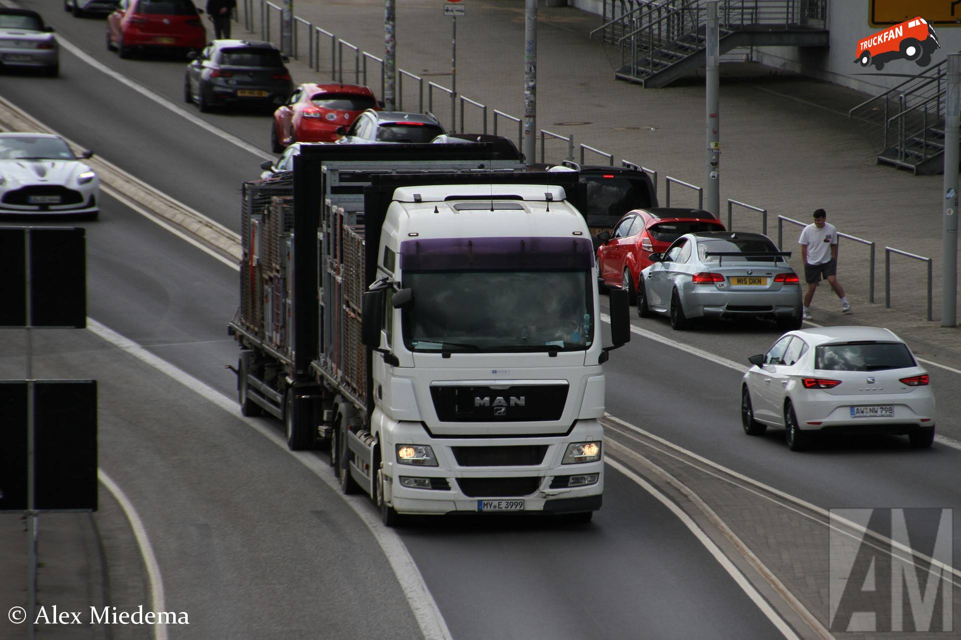 MAN TGX 26.440 vrachtwagen bij Nürburgring Boulevard
