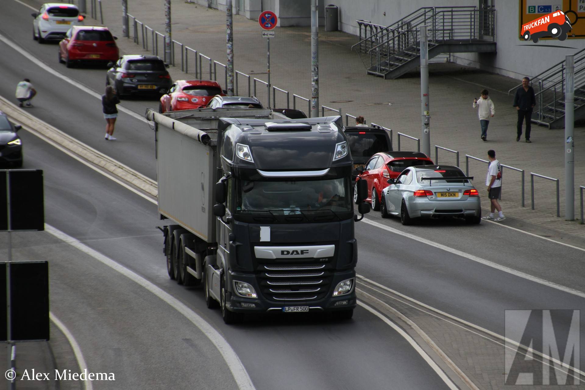 DAF XF Euro 6 Super Space Cab truck at Nürburgring Boulevard