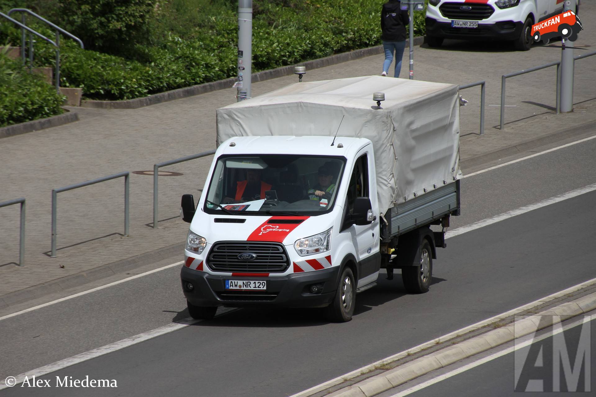 Ford Transit op Nürburgring Boulevard