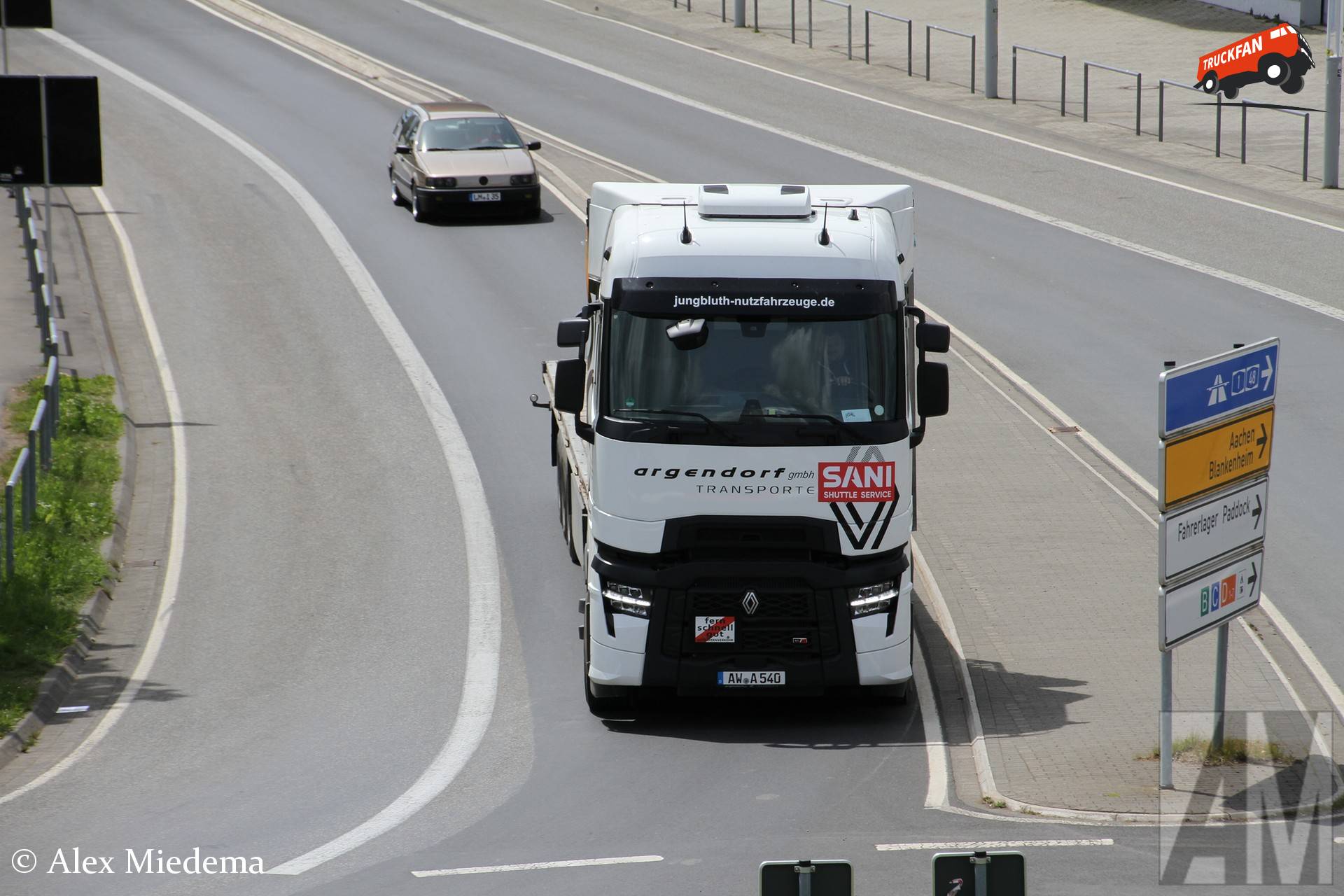 Vrachtwagen van Sani / Argendorf Transporte GmbH