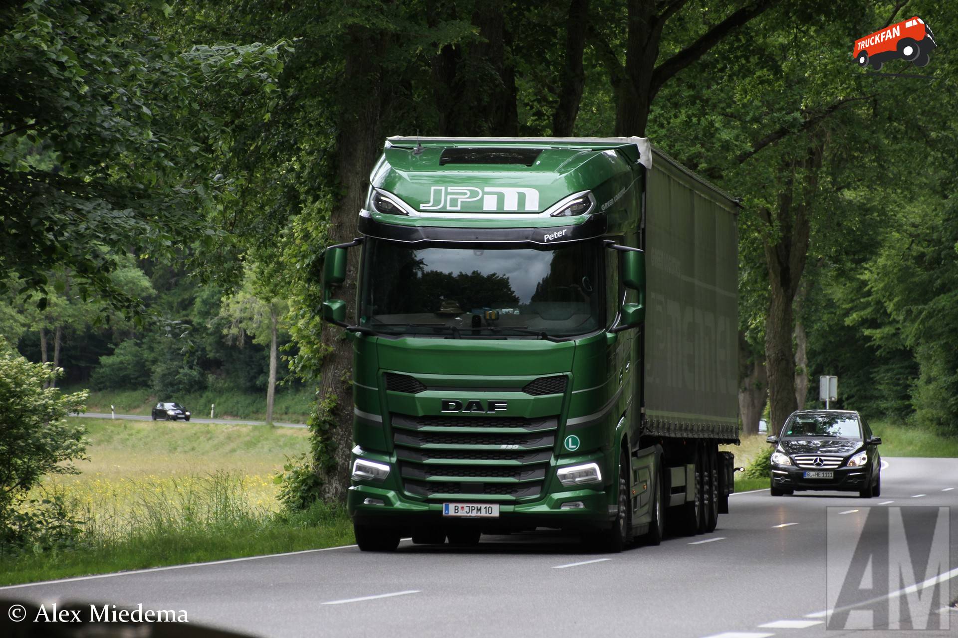 DAF XG+ 530 van JPM uit Oostenrijk in de Eifel