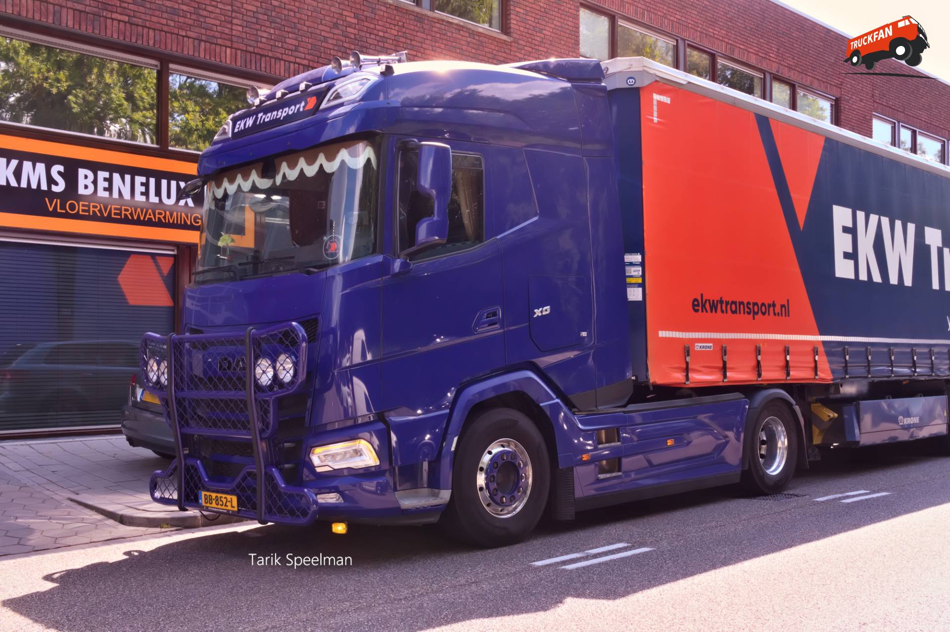 DAF XG truck from EKW Transport in Zwijndrecht