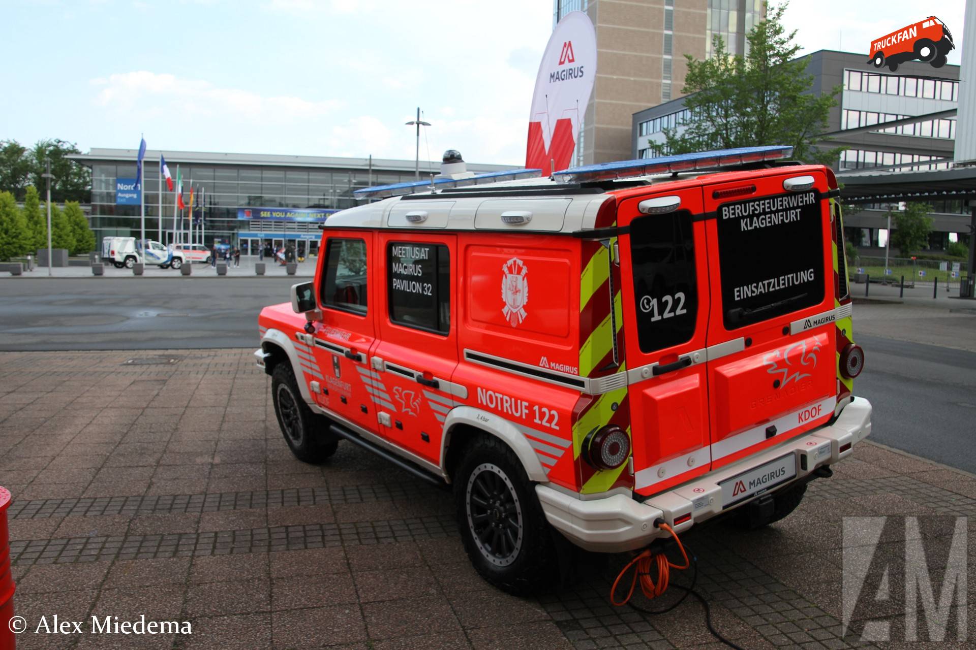 INEOS Grenadier Einsatzleitung voertuig op Interschutz 2026
