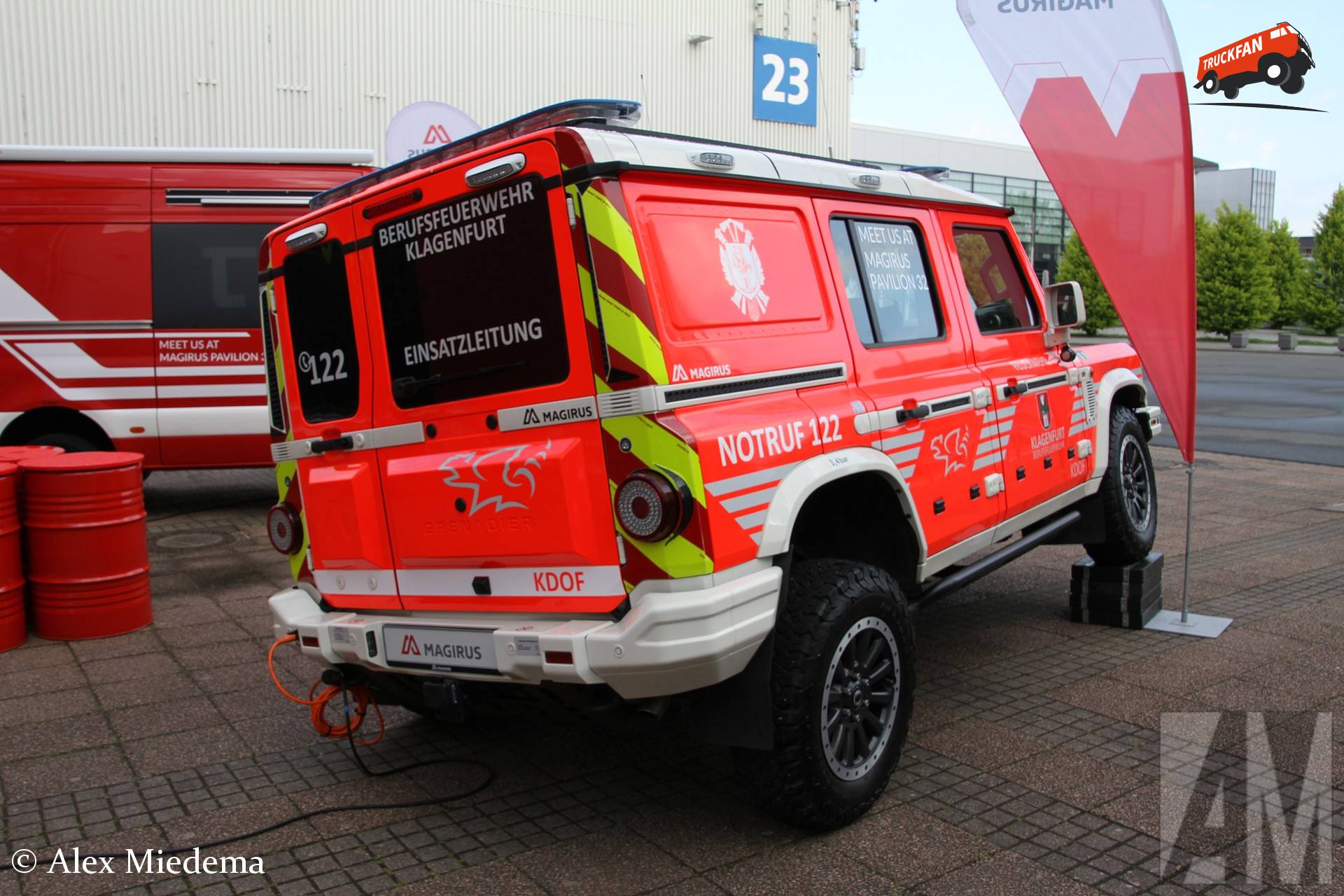 Berufsfeuerwehr Klagenfurt INEOS Grenadier bij Interschutz 2026