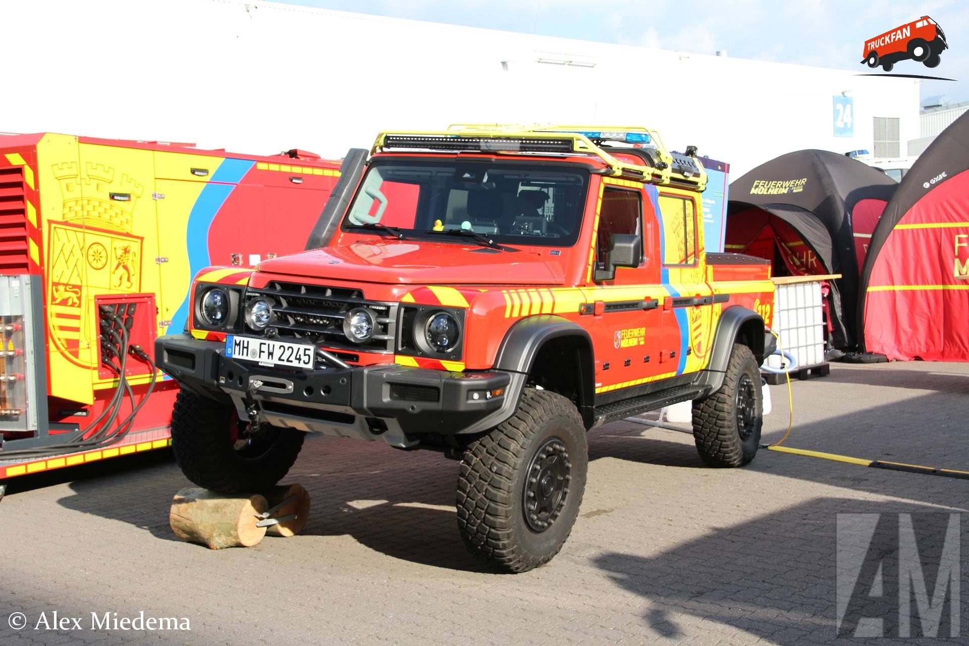 INEOS Grenadier van Feuerwehr Mülheim an der Ruhr