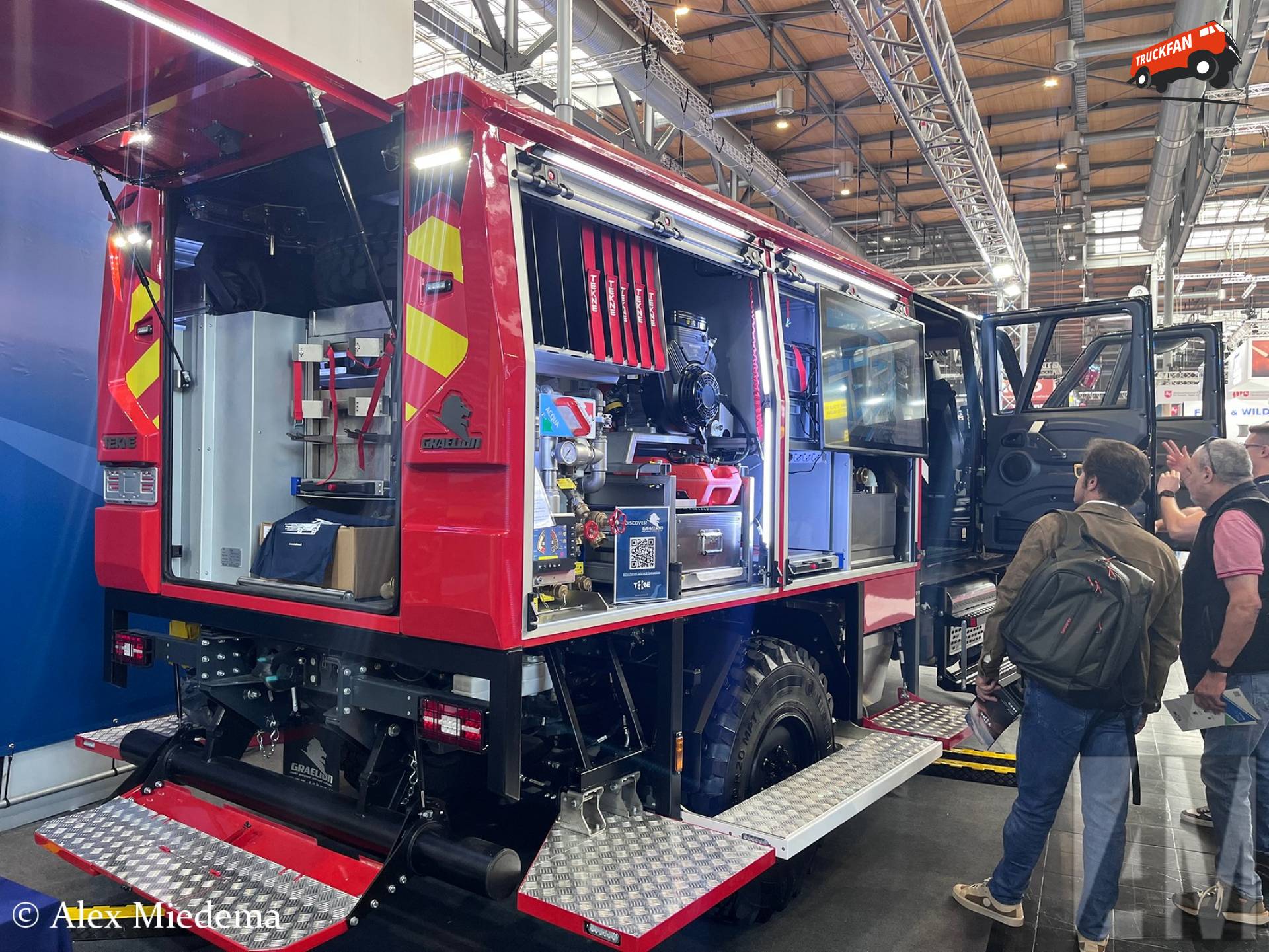 Tekne Graelion fire engine at Interschutz 2026