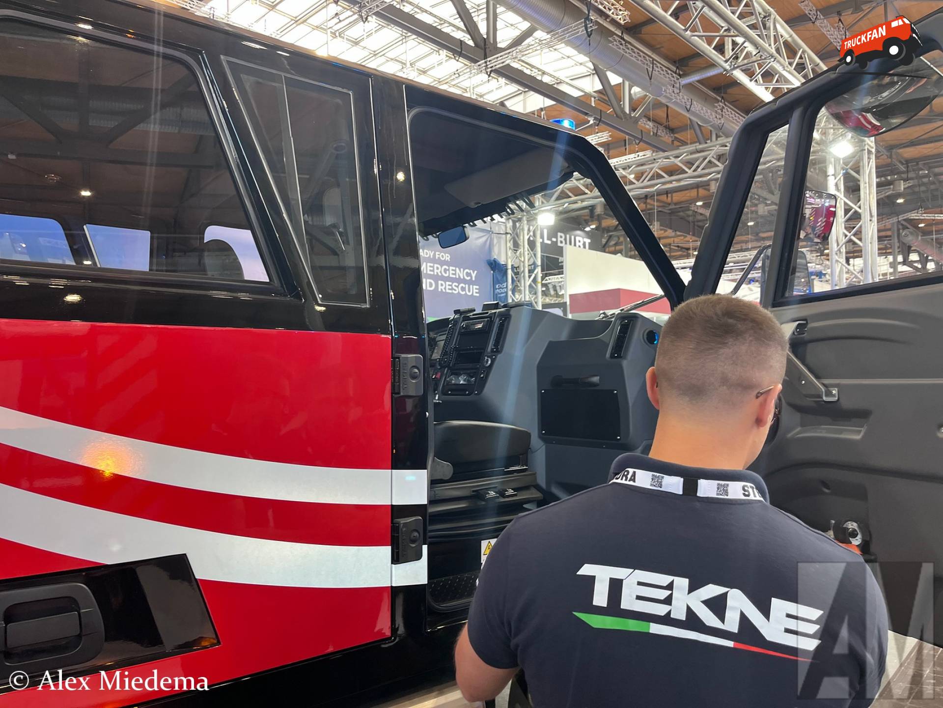 Tekne Graelion fire truck at Interschutz 2026