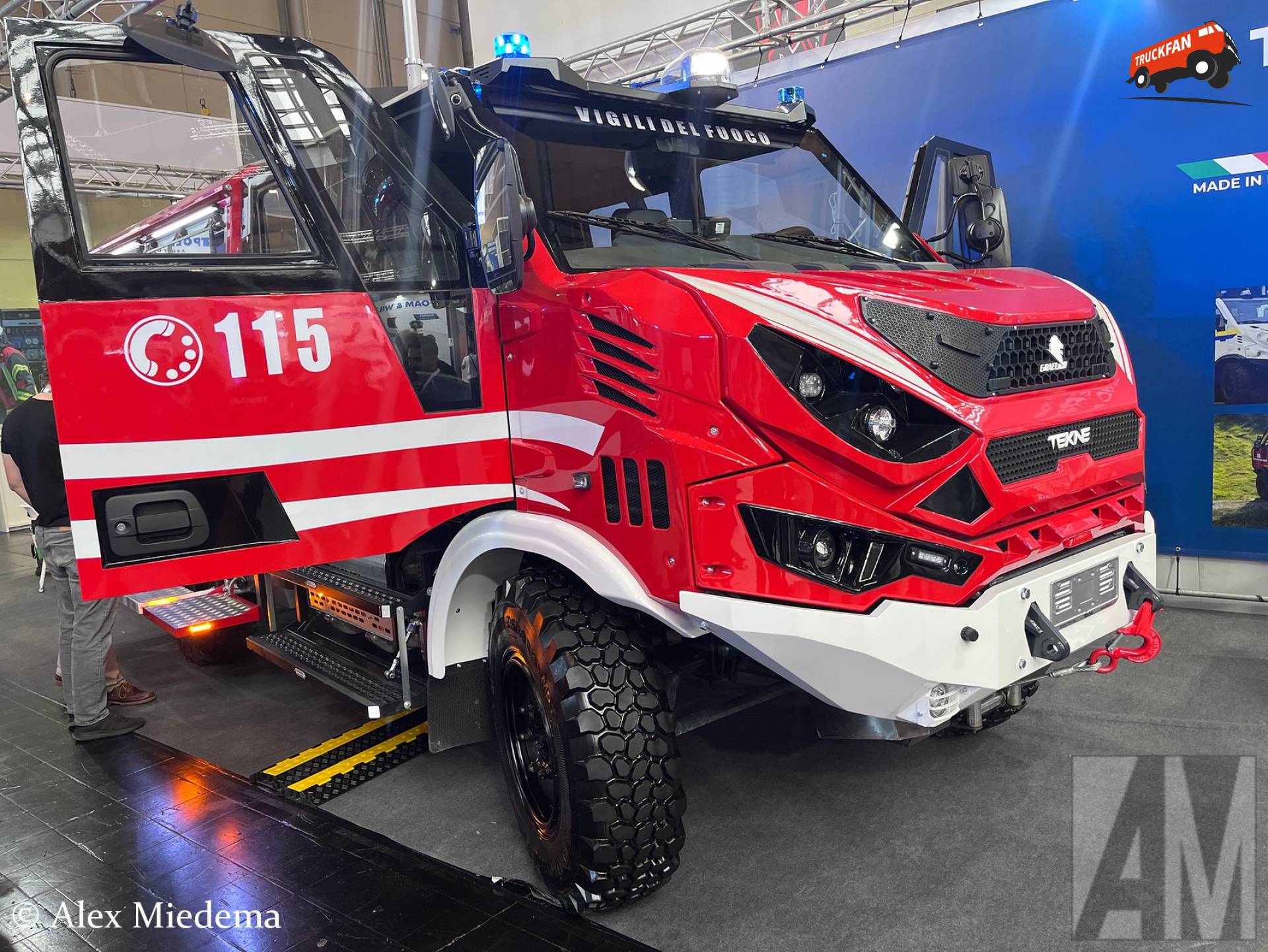 Tekne Graelion fire engine at Interschutz 2026