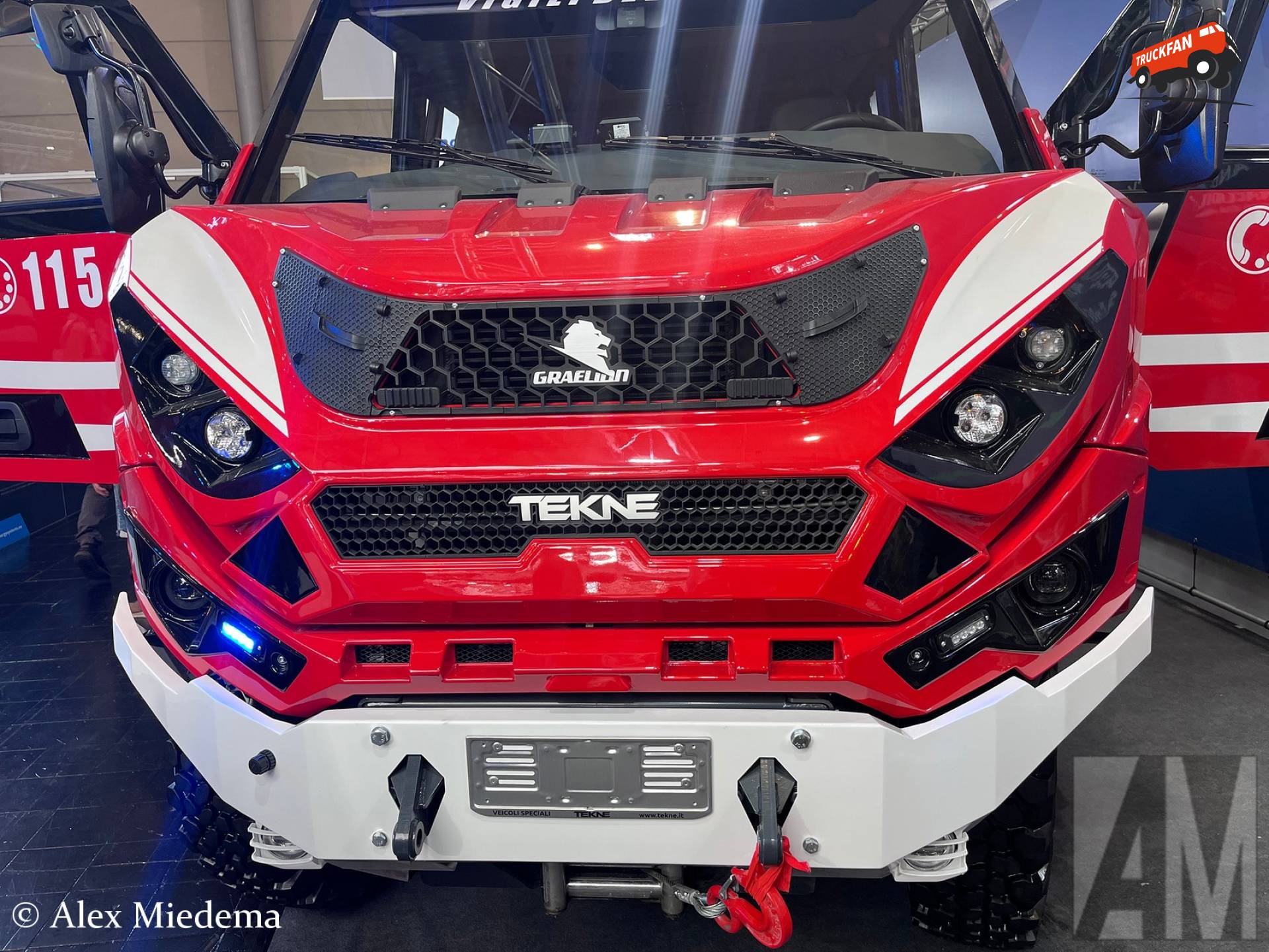 Tekne Graelion brandweerwagen Messe Hannover