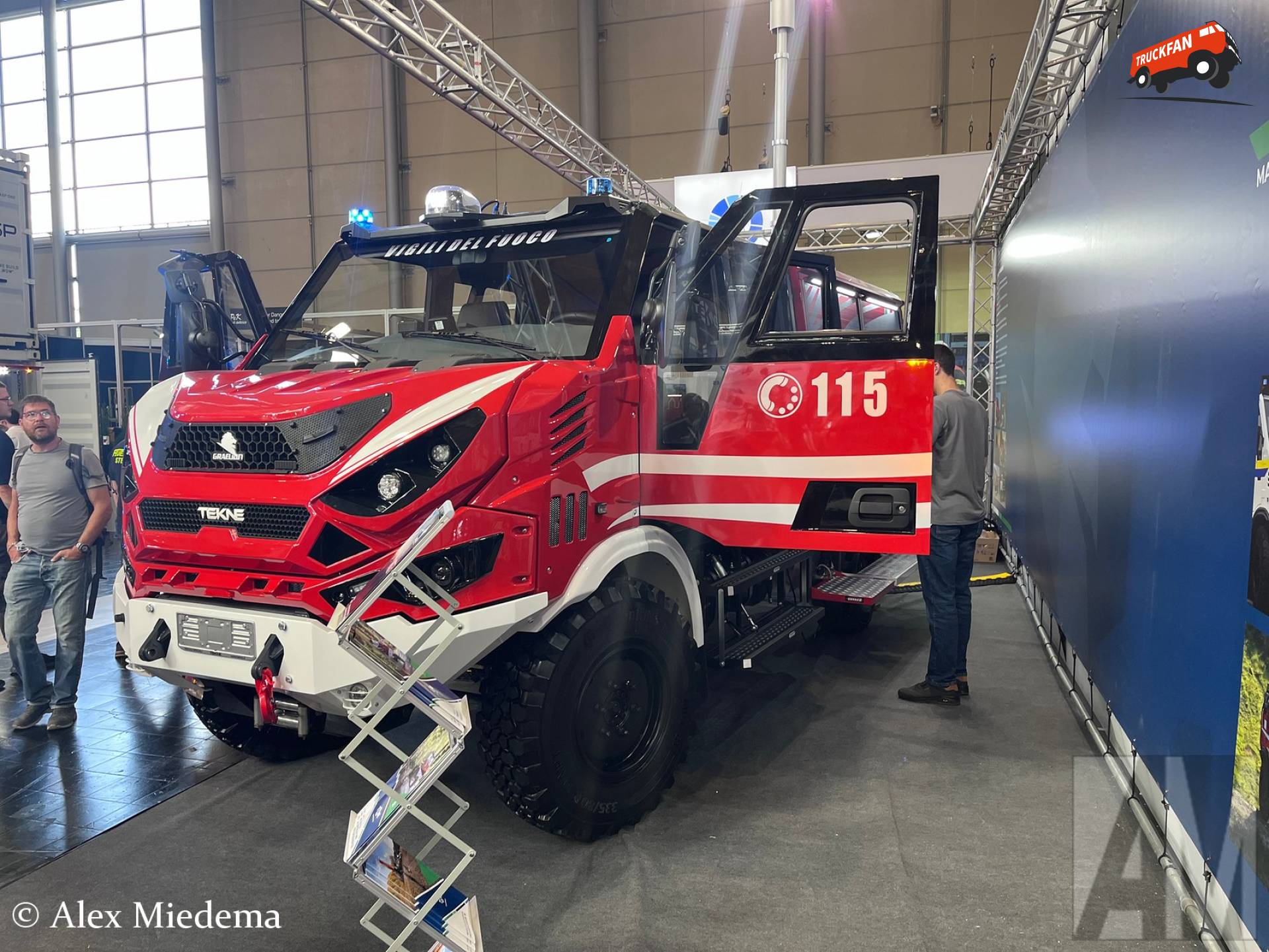 Tekne Graelion fire engine at Interschutz 2026