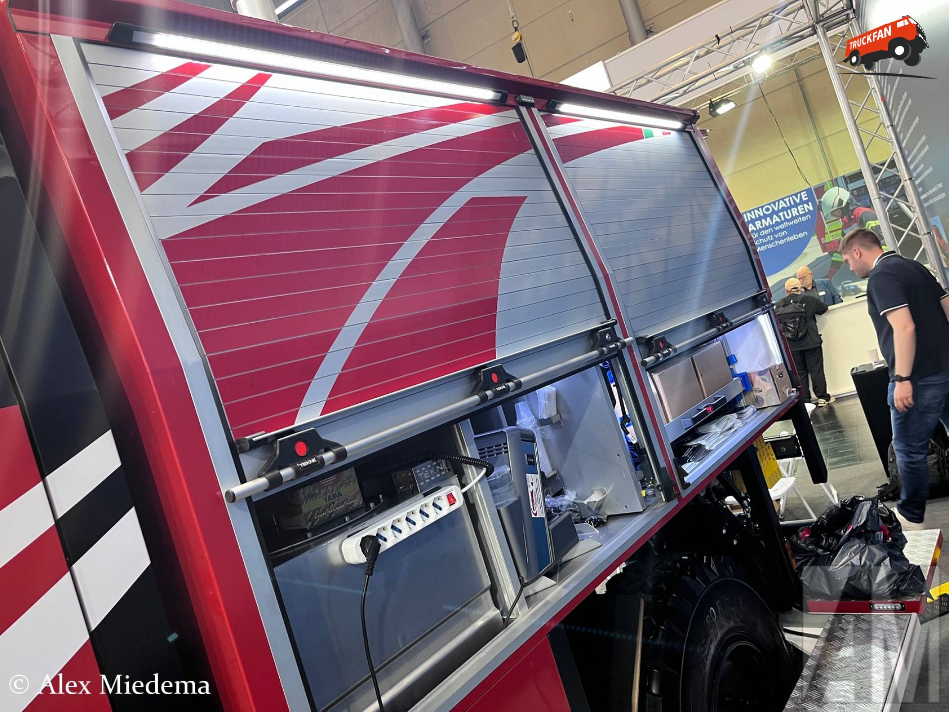 Brandweerwagen Tekne Graelion gepresenteerd op Interschutz 2026
