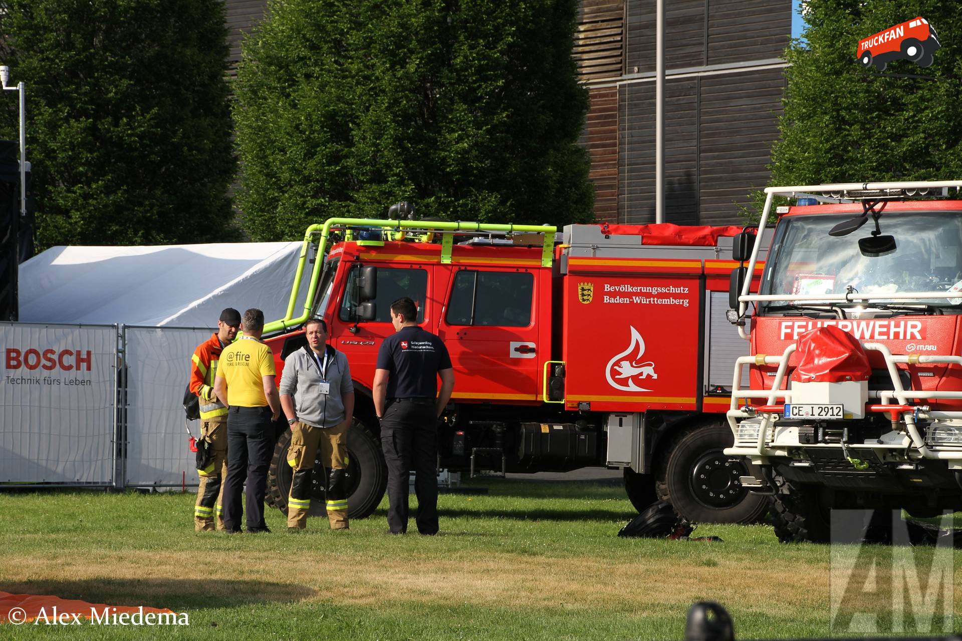 Unimog U4023 van Bevölkerungsschutz Baden-Württemberg