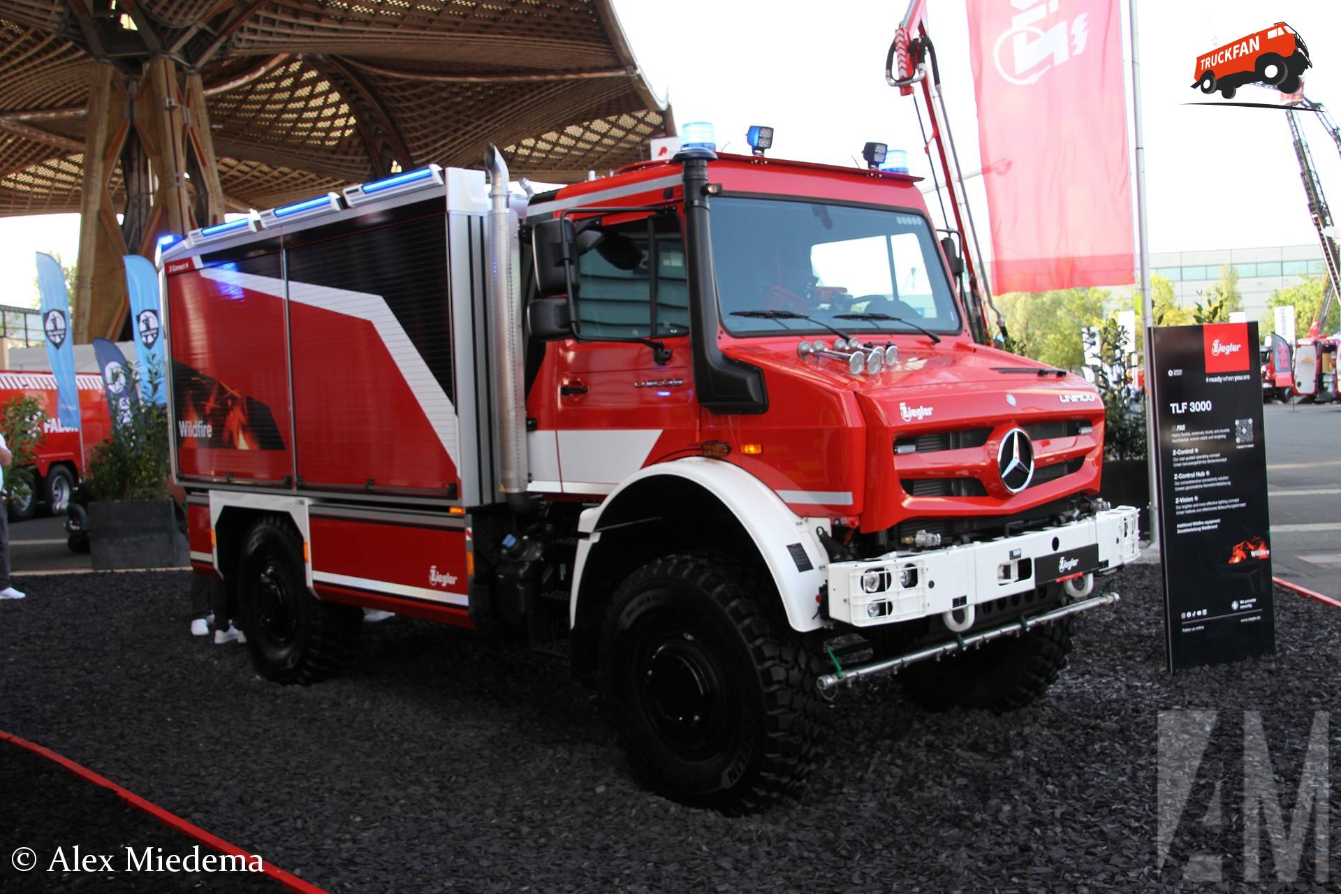 Ziegler TLF 3000 body on Unimog