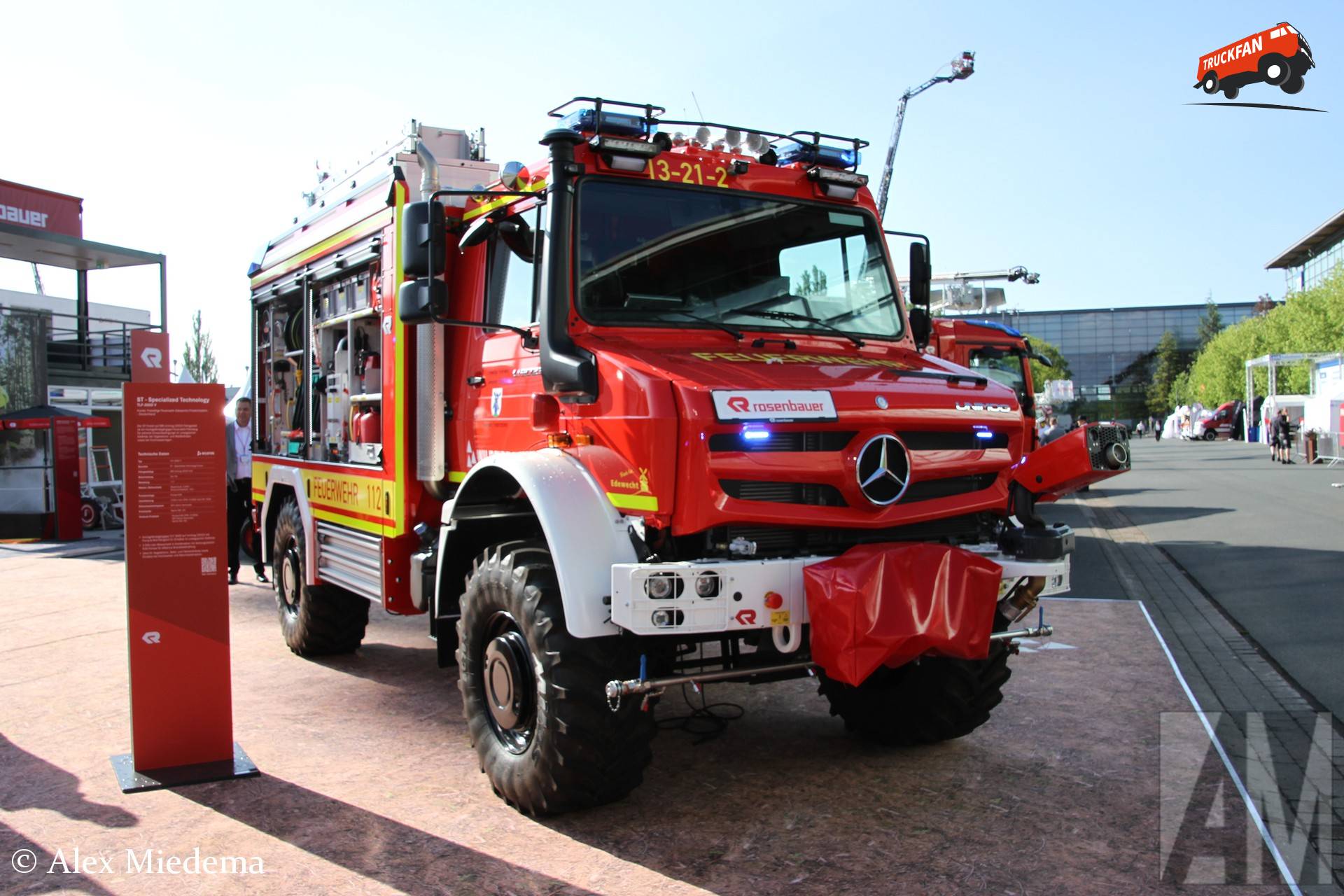 Unimog U5023 bij Interschutz 2026 in Hannover