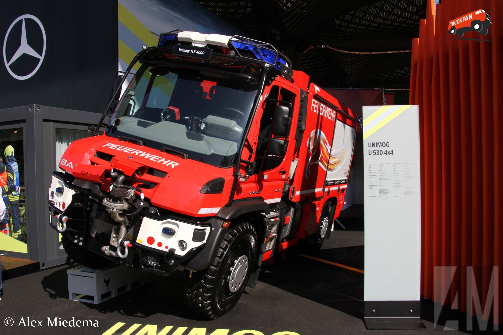 Unimog U530 TLF 4000 bij Interschutz 2026