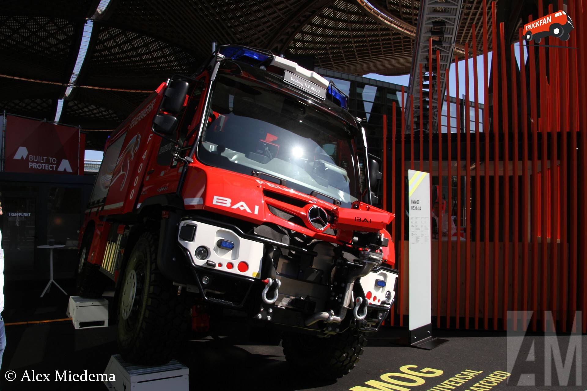 Daimler Truck Unimog U530 vehicle at Messe Hannover