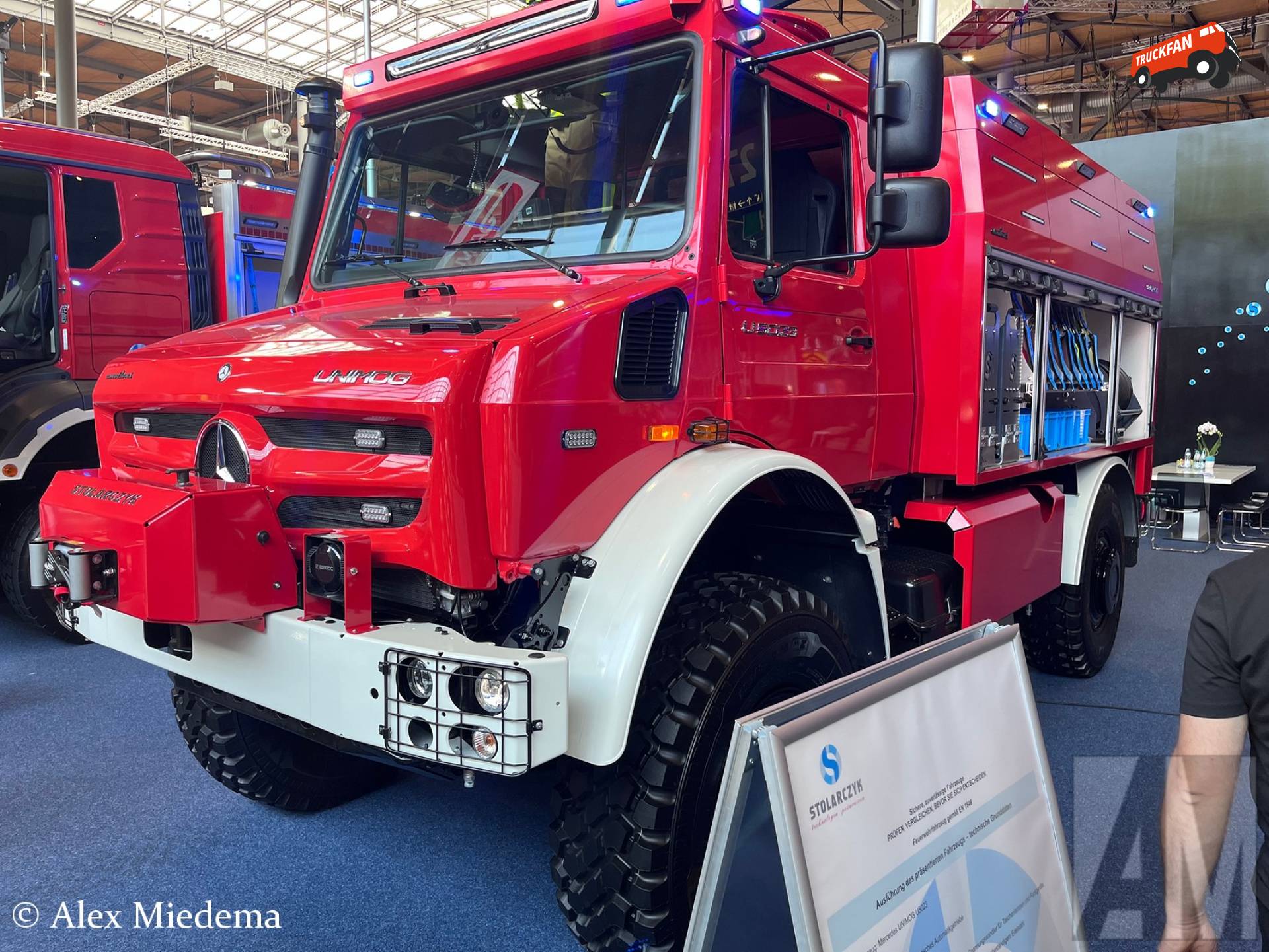 Unimog U5023 van Stolarczyk bij Messe Hannover