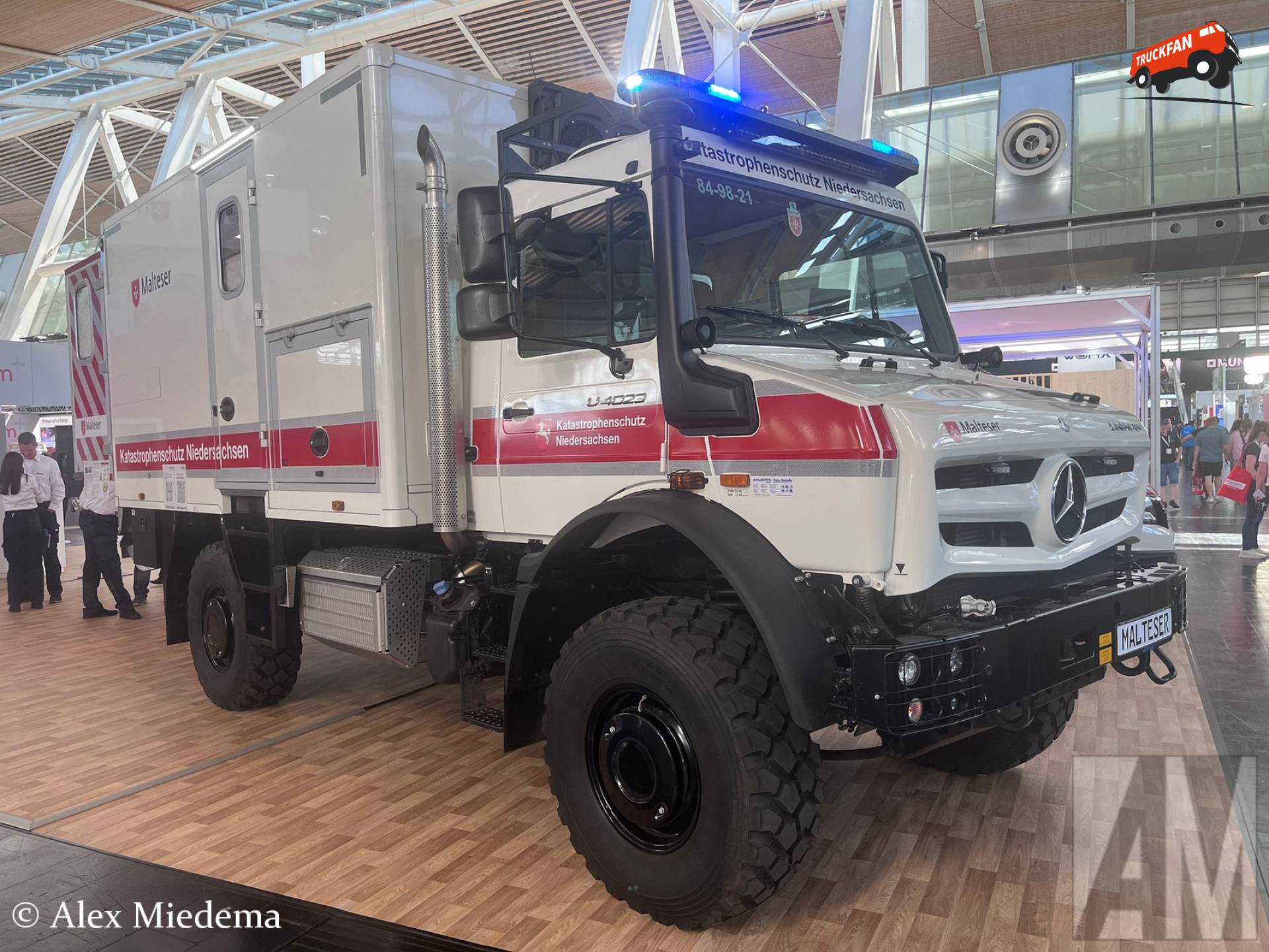 Malteser Katastrophenschutz Niedersachsen Unimog