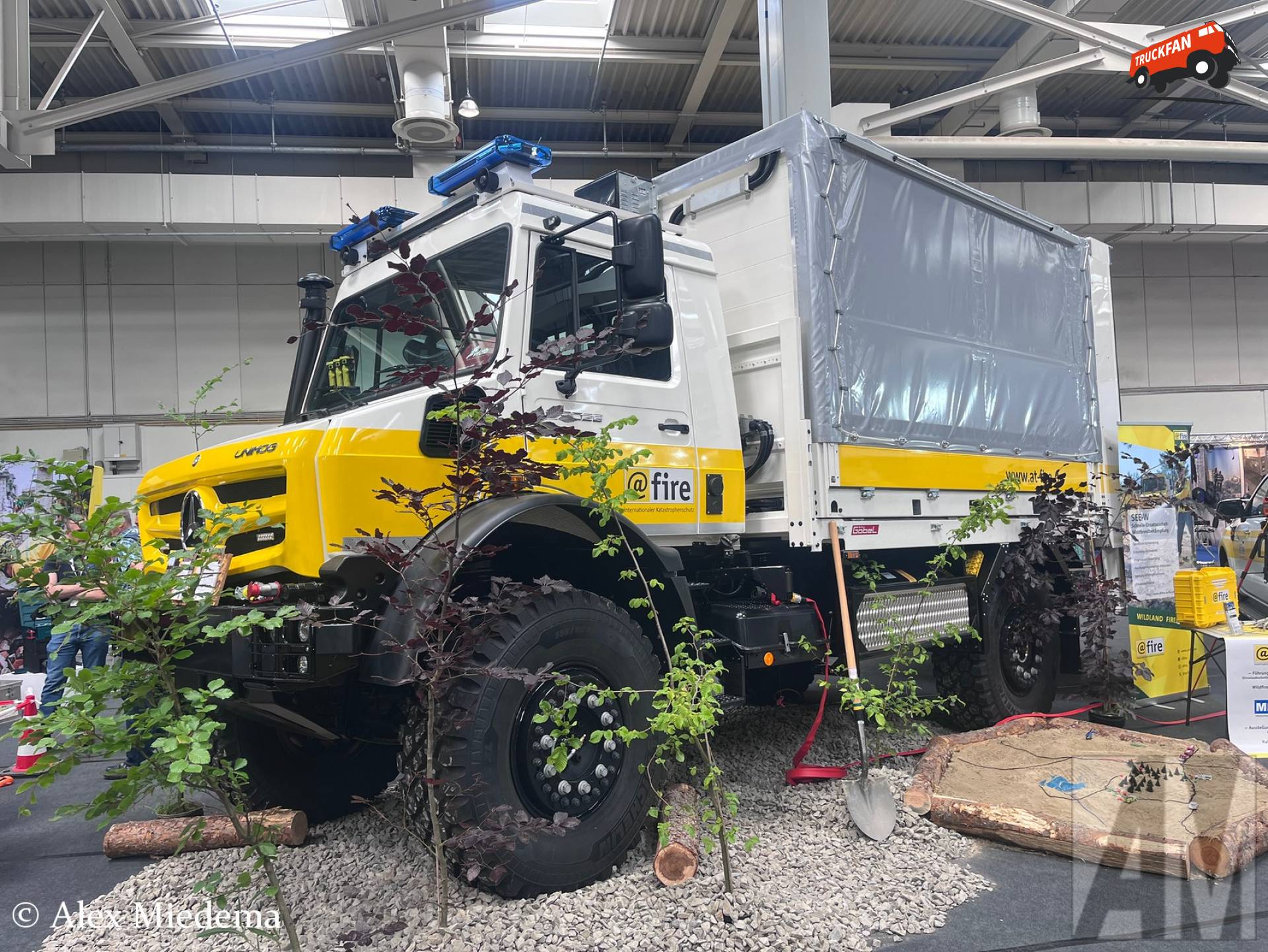 Unimog U5023 bij Interschutz 2026 in Hannover