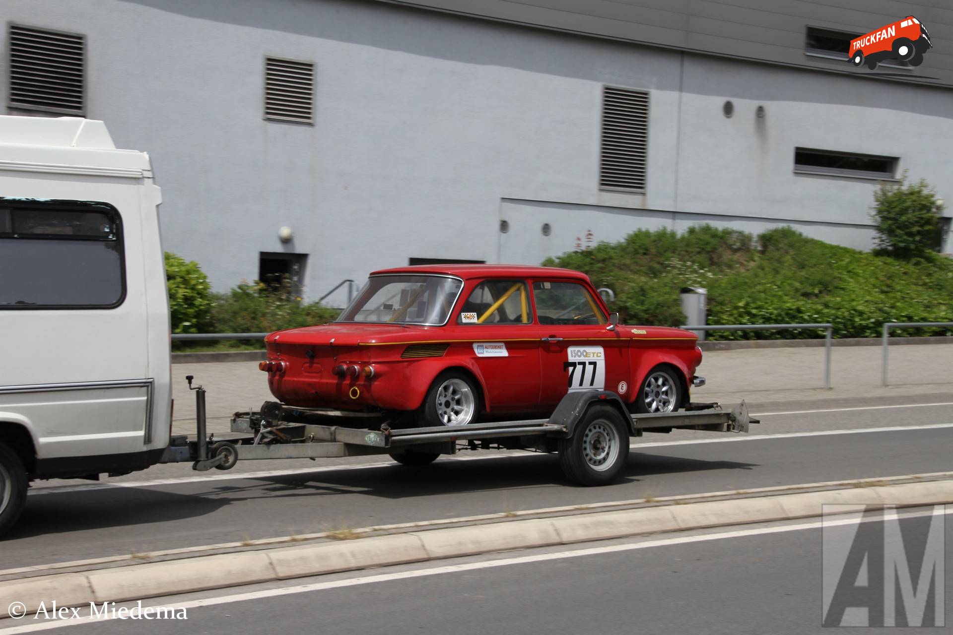 NSU 1200TT en Racetransporter bij Nürburgring Classic 2026