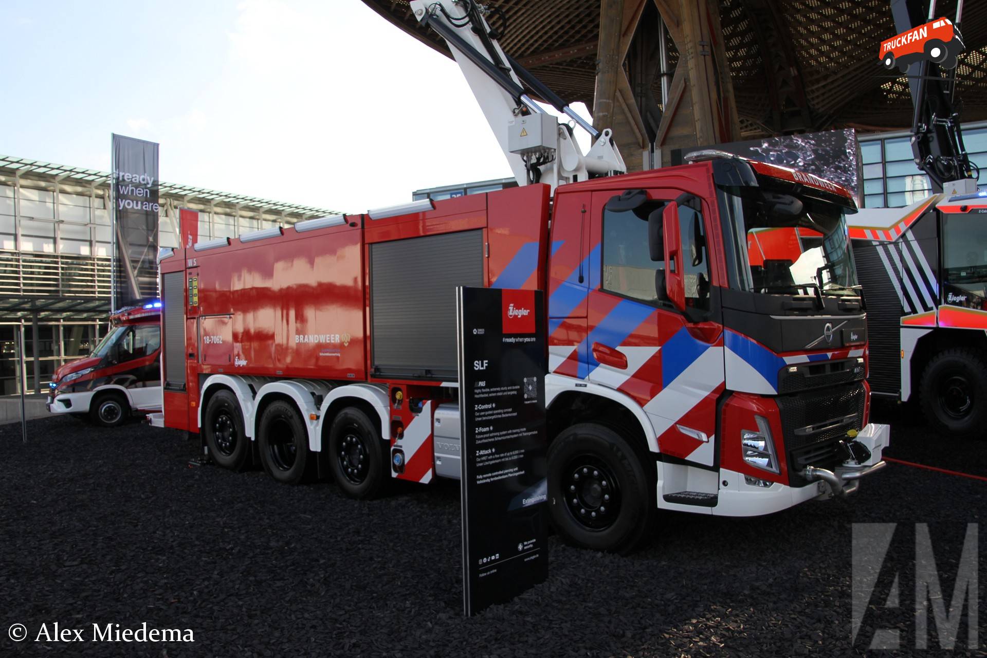 Volvo FM 510 Brandweerwagen van Zuid-Holland Zuid