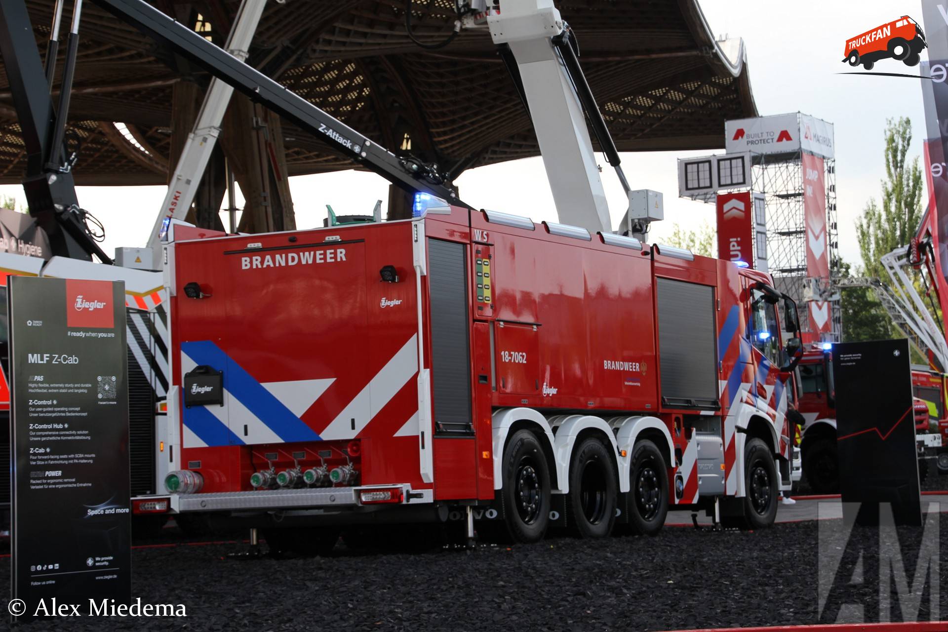 Brandweer Zuid-Holland Zuid Volvo FM 510 8x2