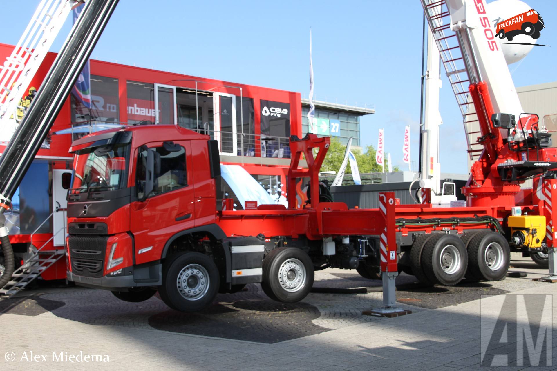 Volvo FM hoogwerker op Interschutz 2026