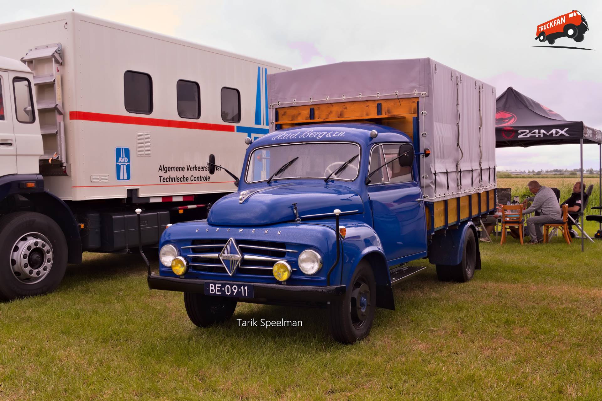 Bordward B1500 D32 met kenteken BE-09-11