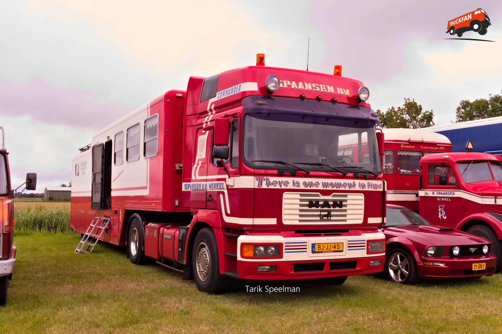 MAN FE vrachtwagen met Kenteken BJ-JJ-45