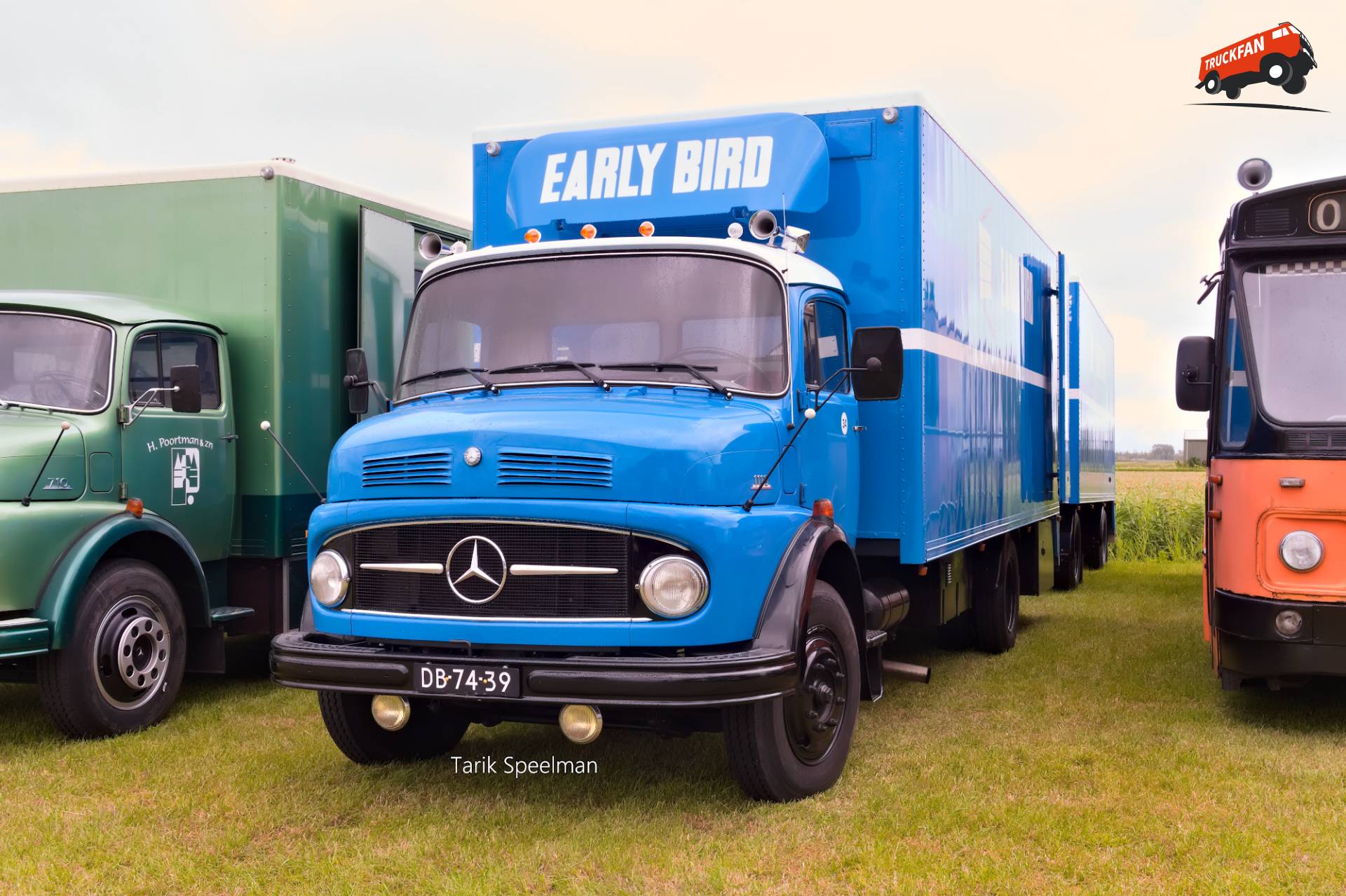 Mercedes-Benz L 1113 B vrachtwagen met gesloten opbouw