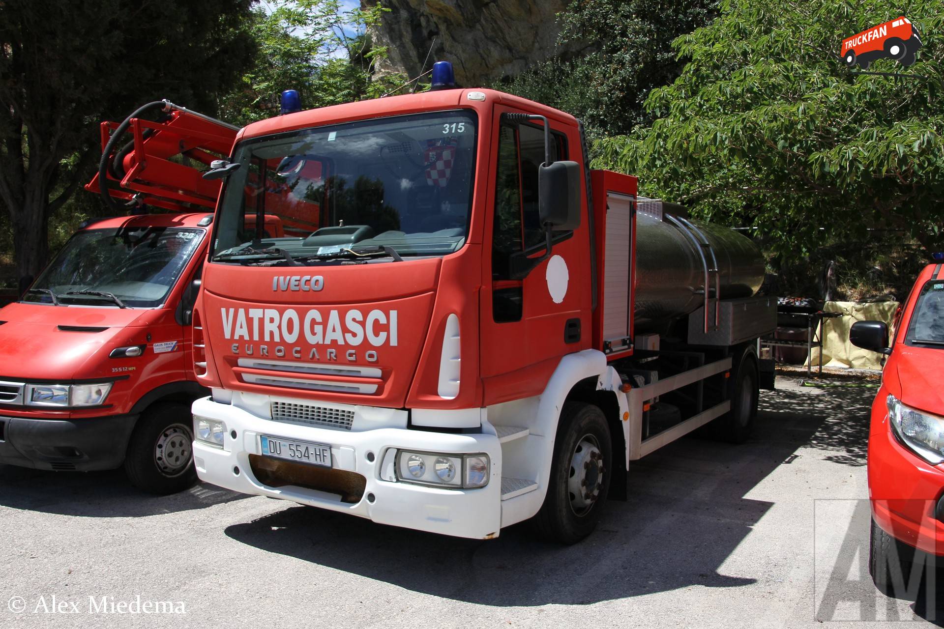 Iveco Eurocargo brandweerwagen in Zaton