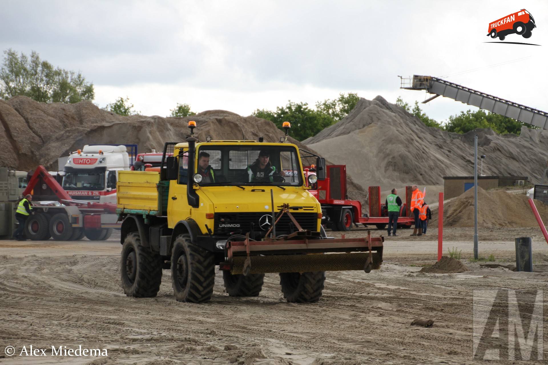 Unimog 425 op evenement Higro Markelo 2026