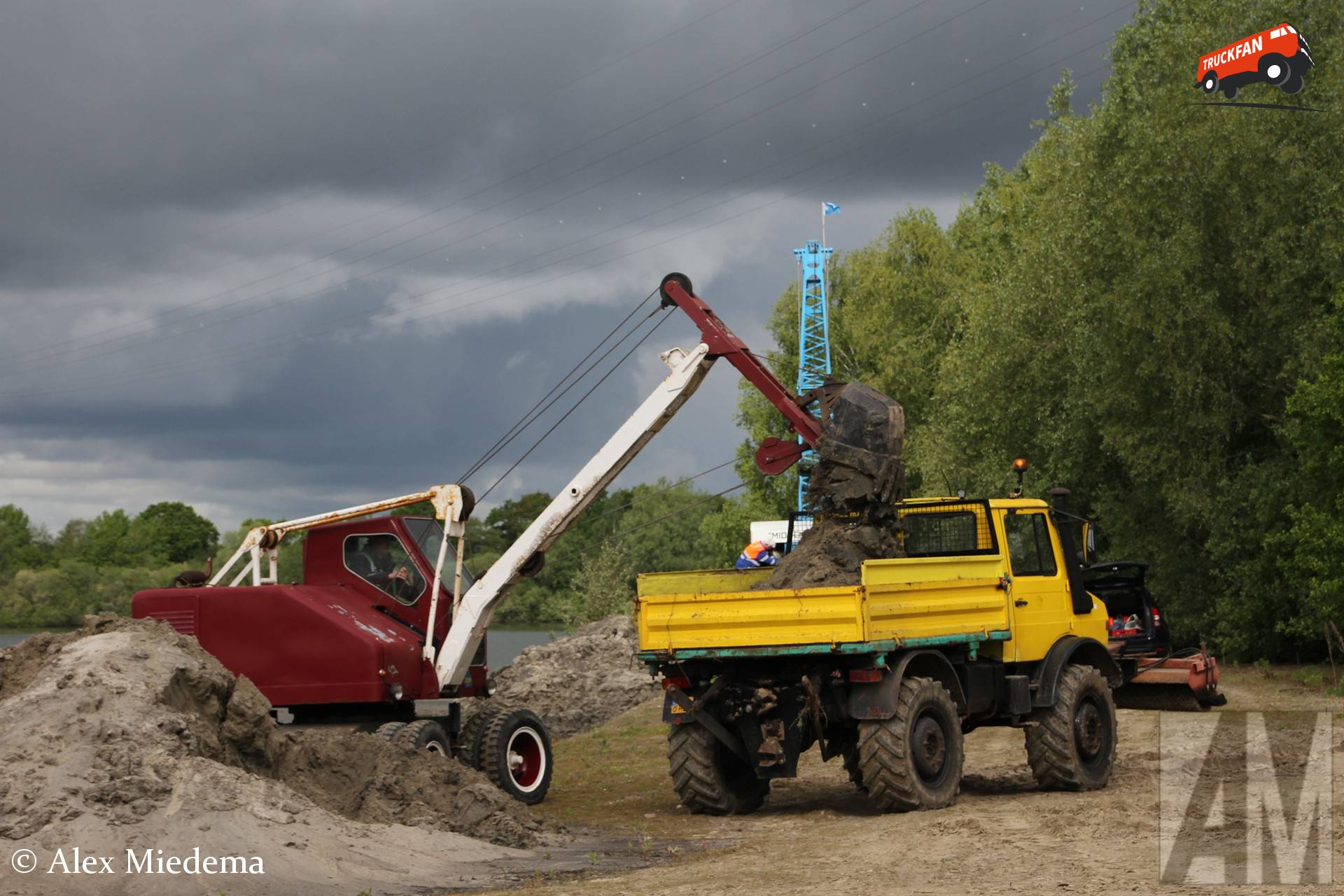 Fuchs 301 en Unimog 425 op Higro Markelo 2026