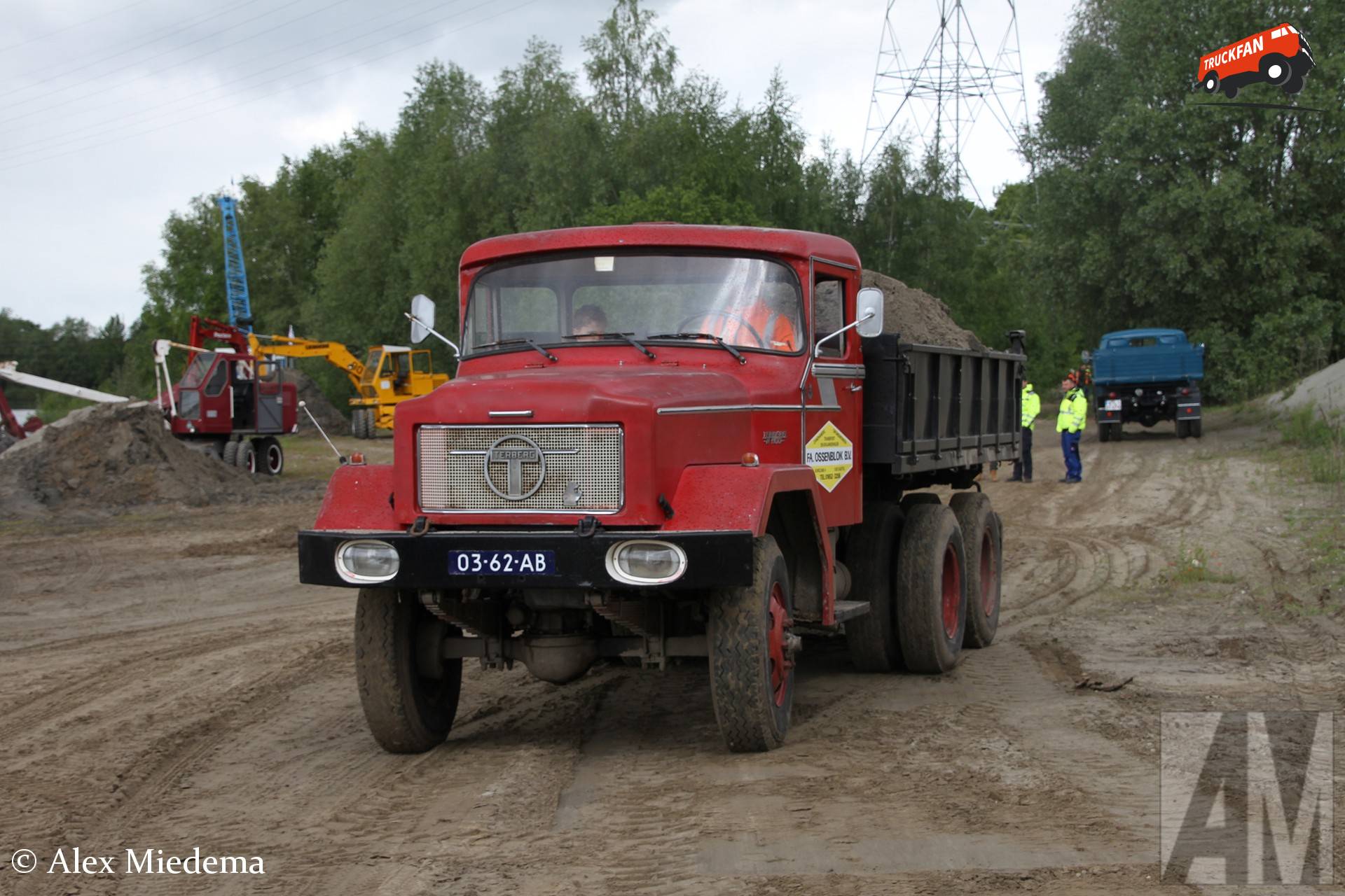 Terberg N1100 bij Zandput De Dormelaar, Markelo