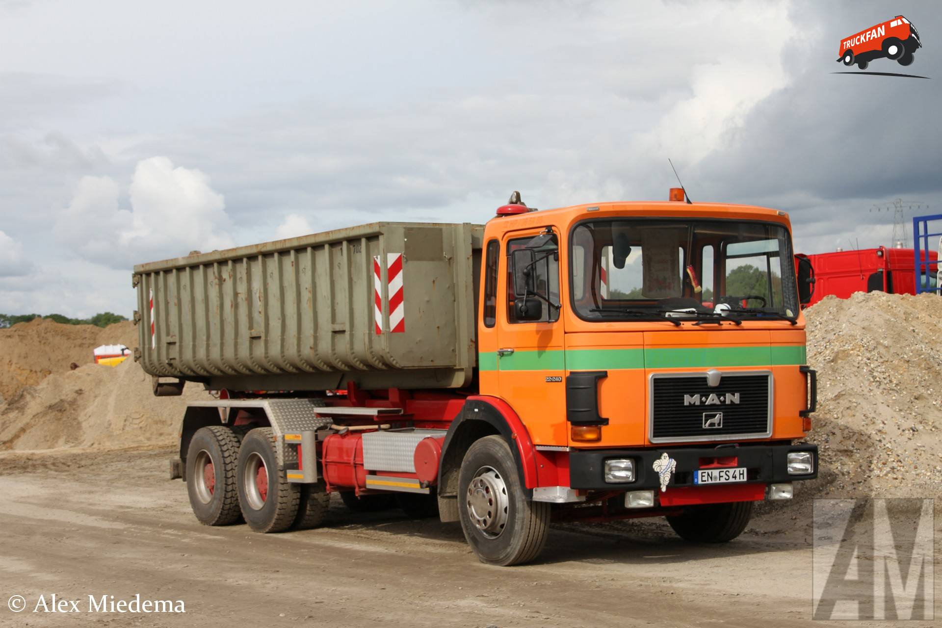 MAN 22.240 truck at Higro Markelo 2026