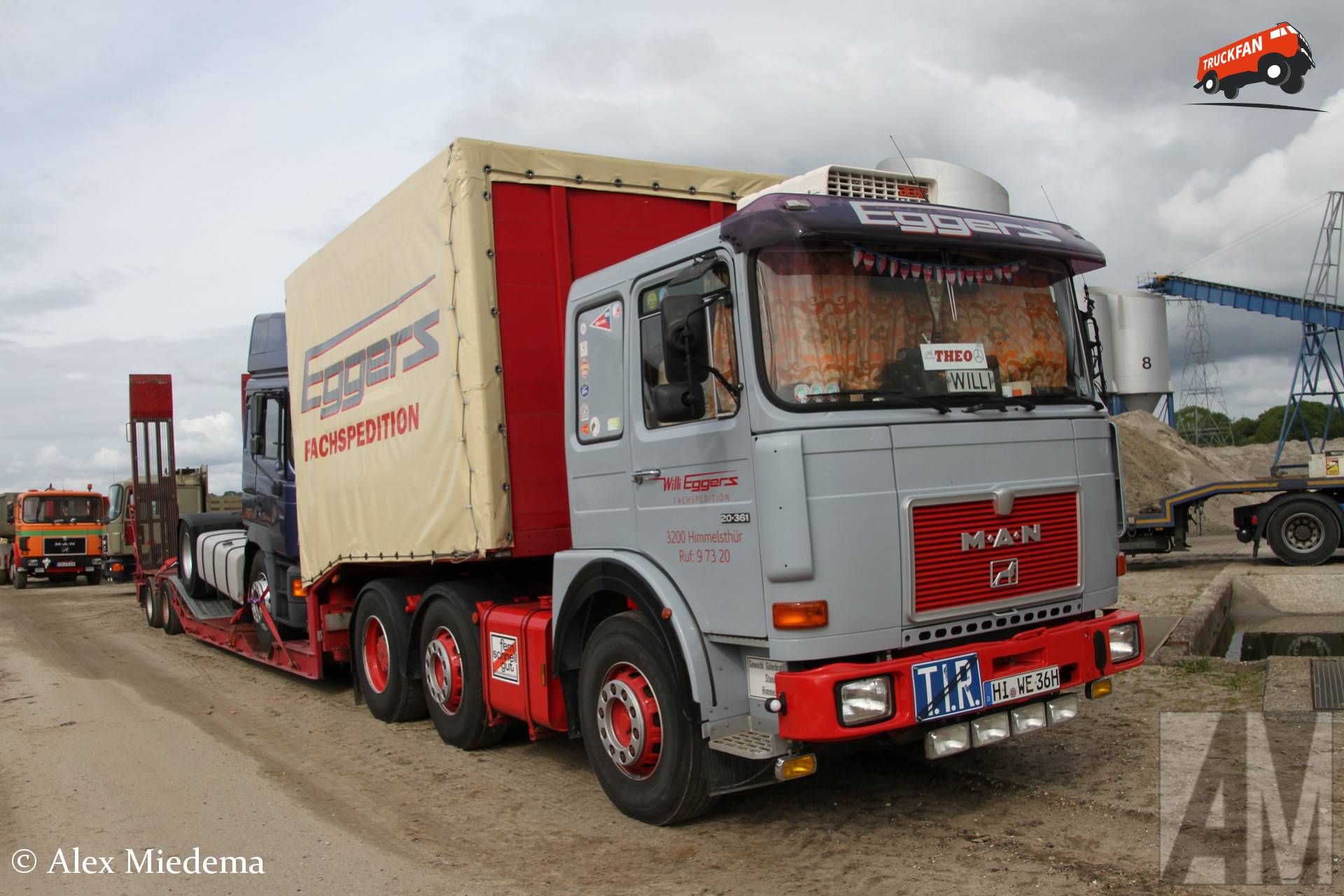 MAN 20.361 truck at Higro Markelo 2026 event