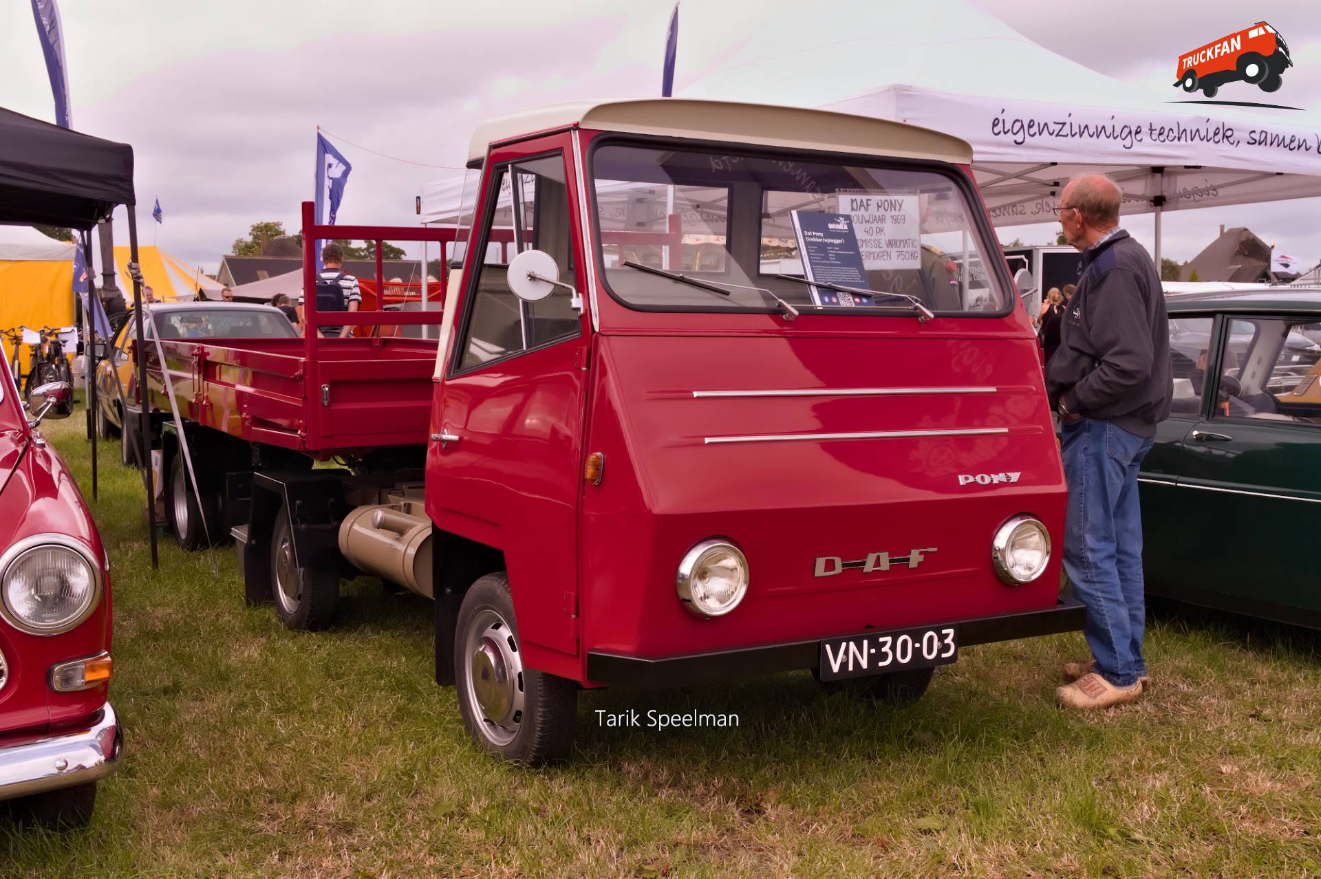 DAF Pony with open cargo bed in Hensbroek