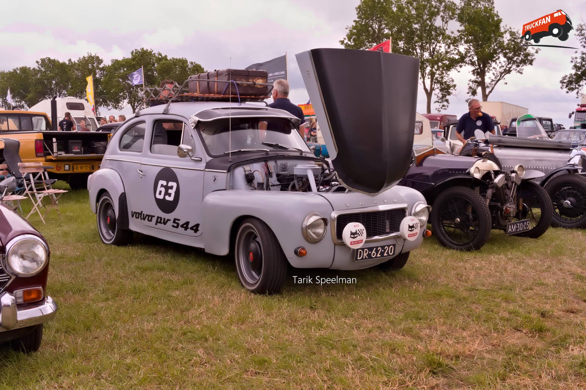 Volvo PV 544 op Historisch Festival Hensbroek 2026