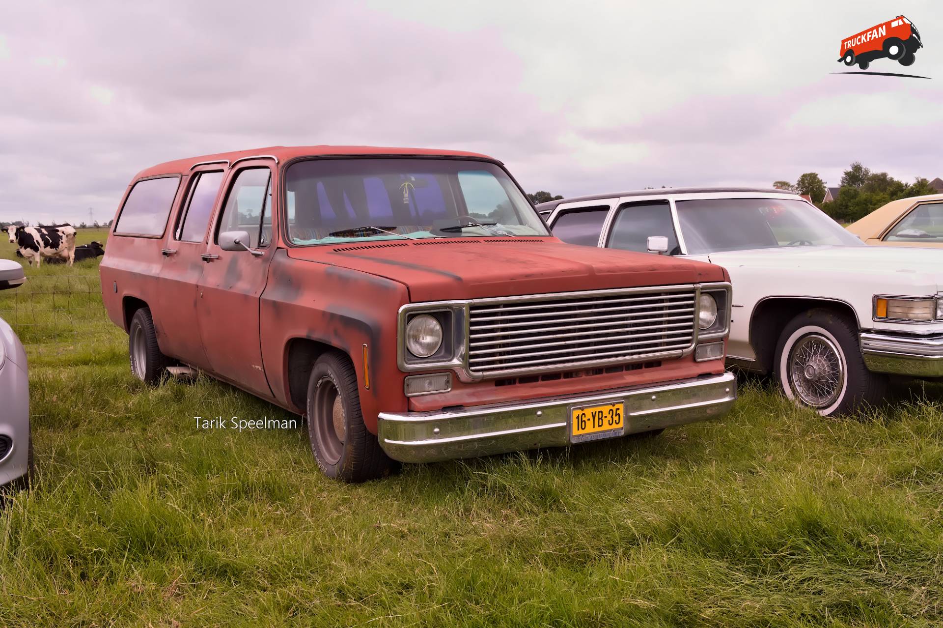 Chevrolet Suburban bij Historisch Festival Hensbroek 2026