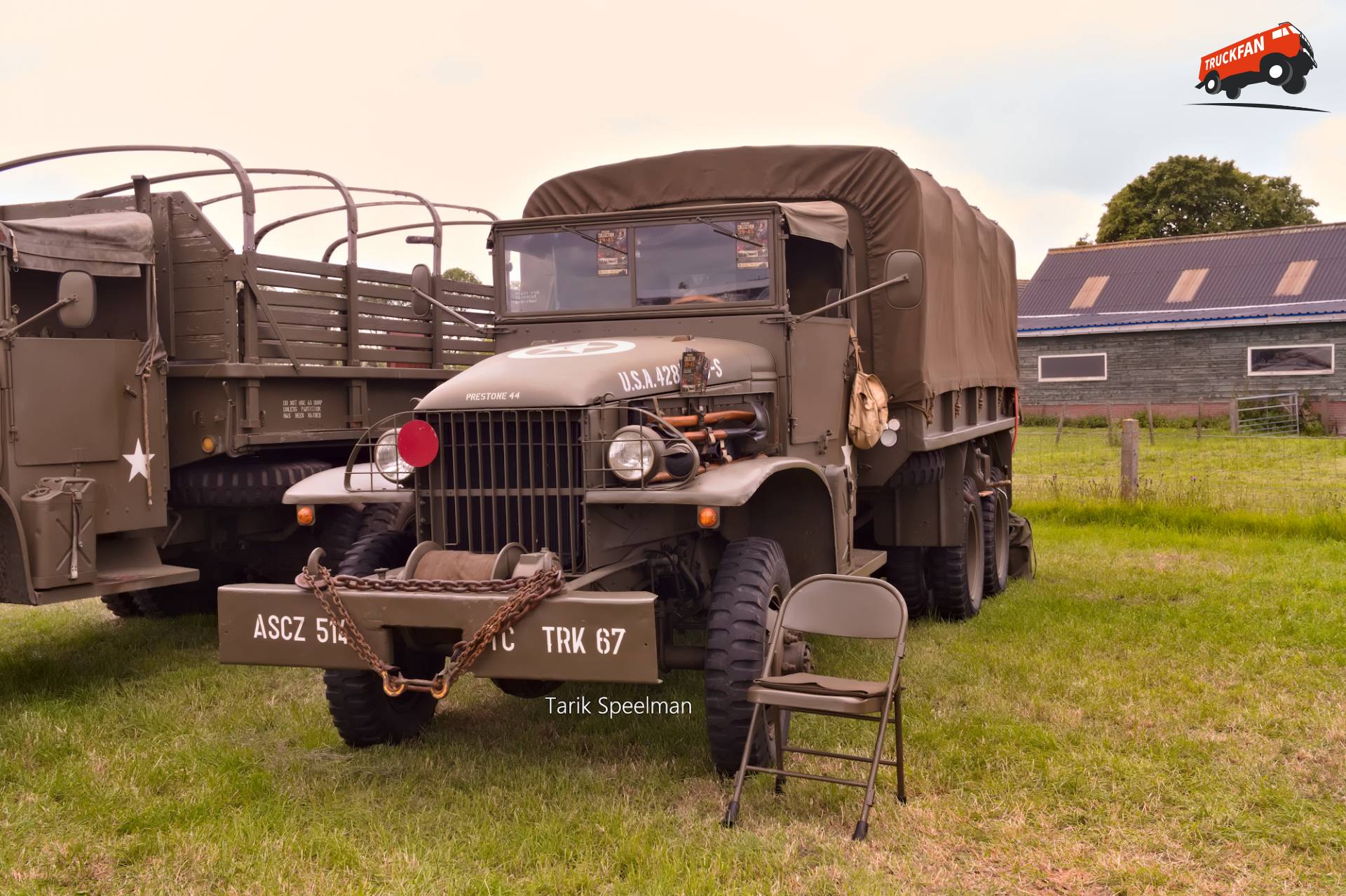 GMC CCKW vrachtwagen bij Historisch Festival Hensbroek 2026