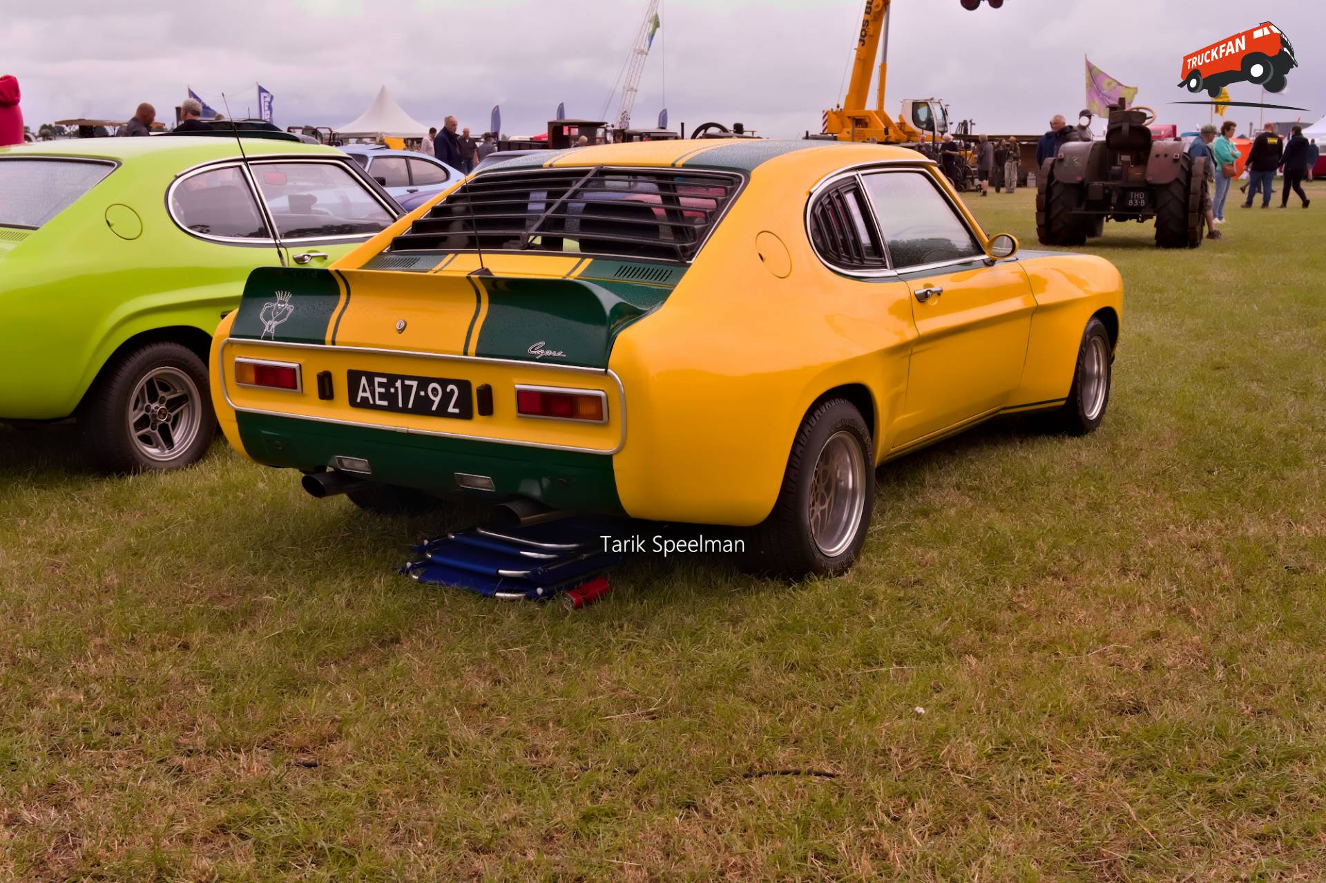 Ford Capri personenauto in Hensbroek