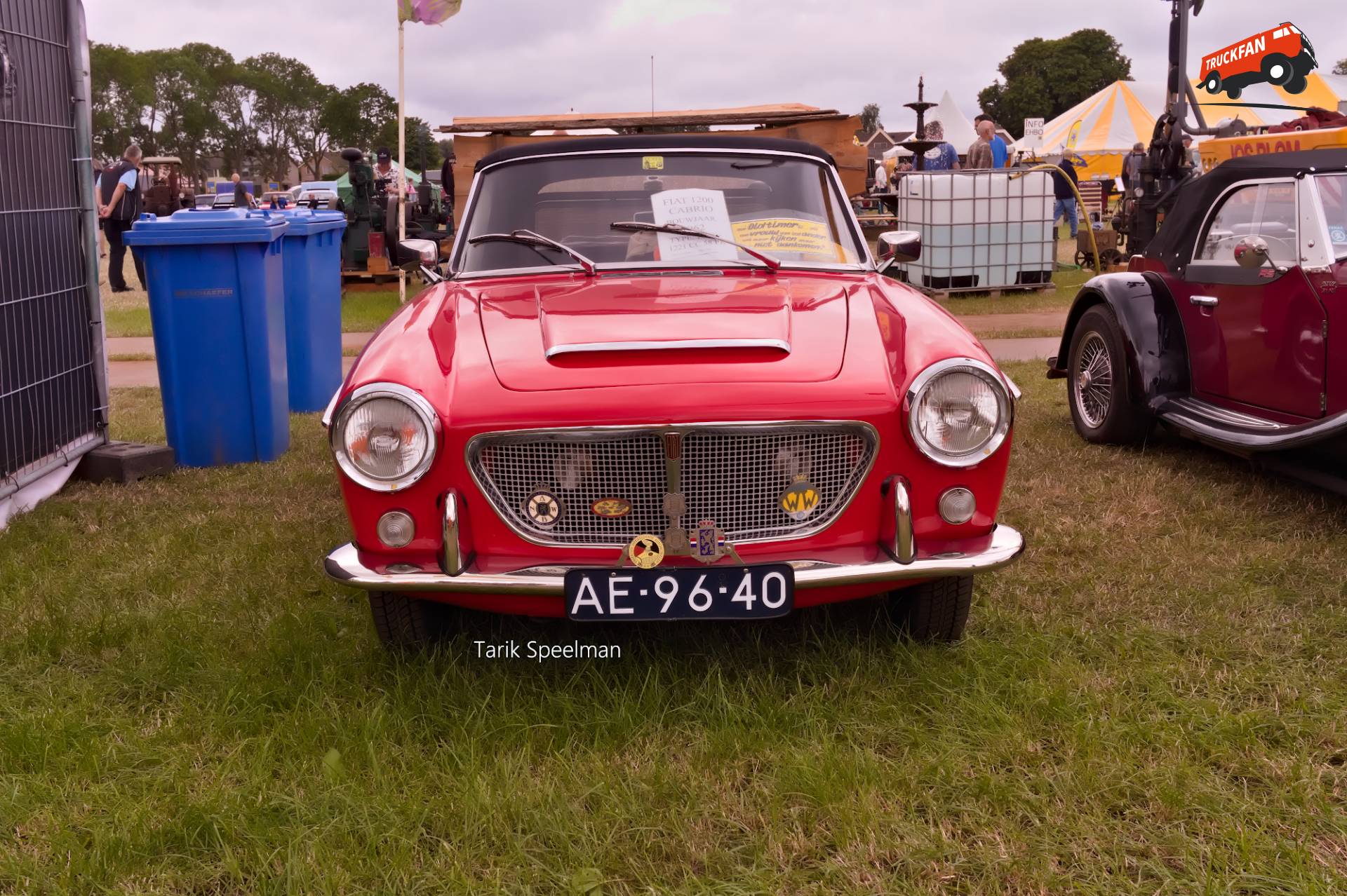 Fiat 1200 Cabriolet op Historisch Festival Hensbroek 2026