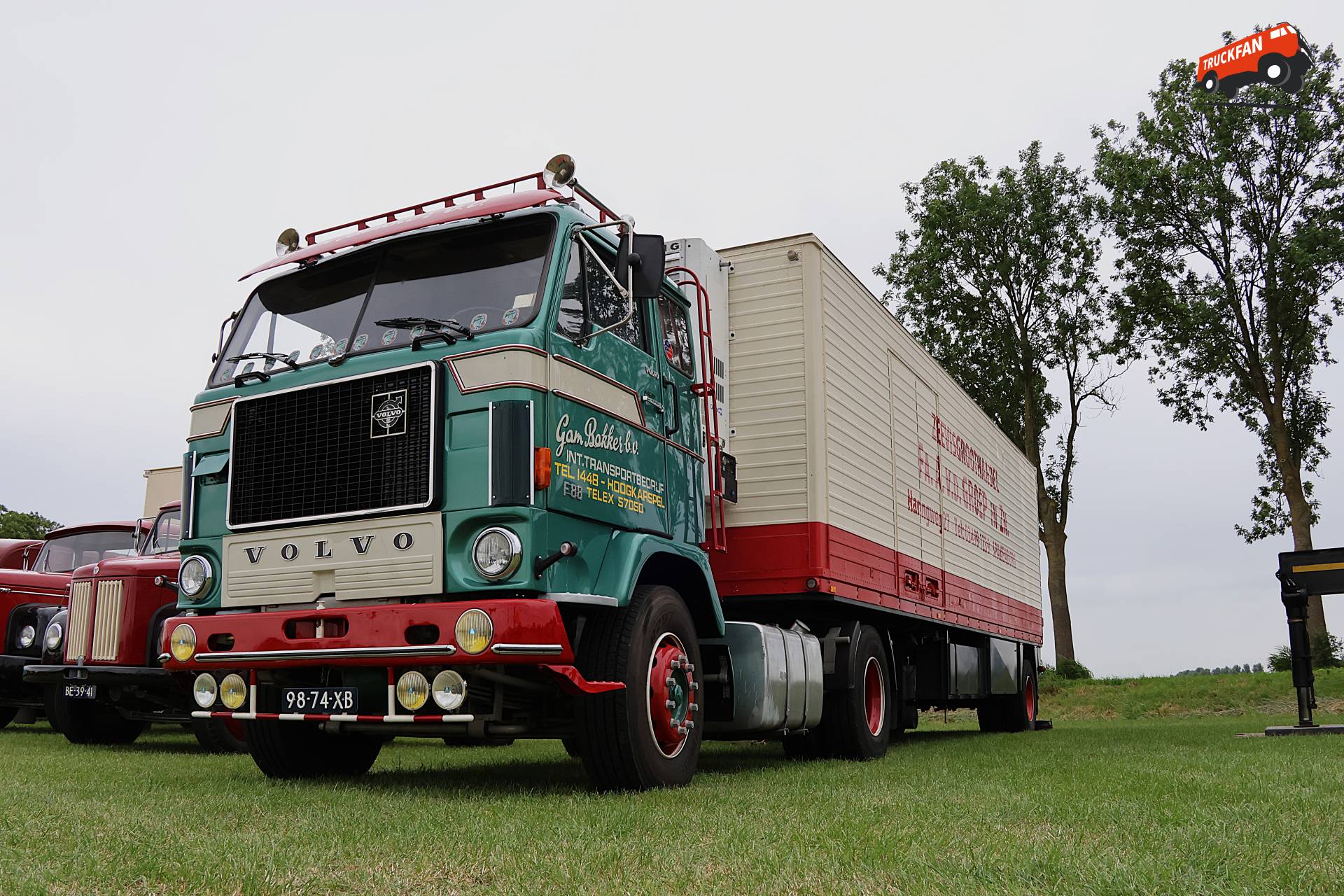Volvo F88 vrachtwagen van Gam Bakker