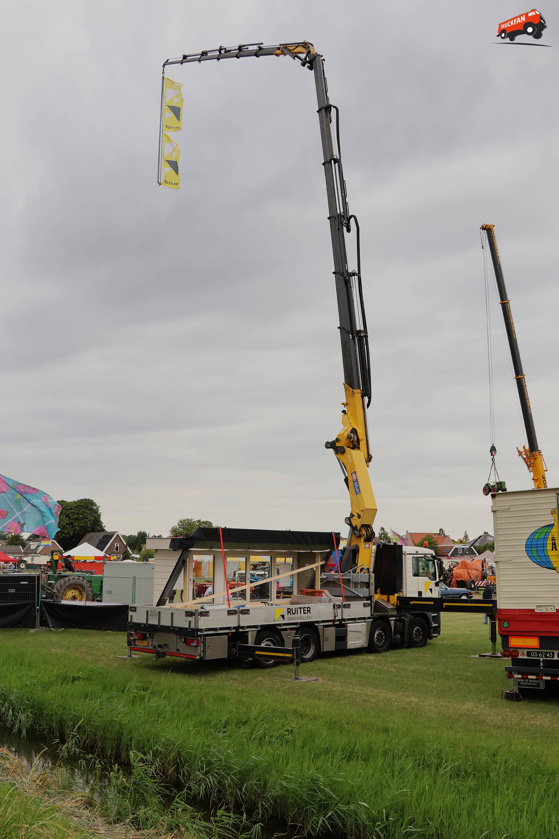 MAN TGS truck at Historisch Festival Hensbroek