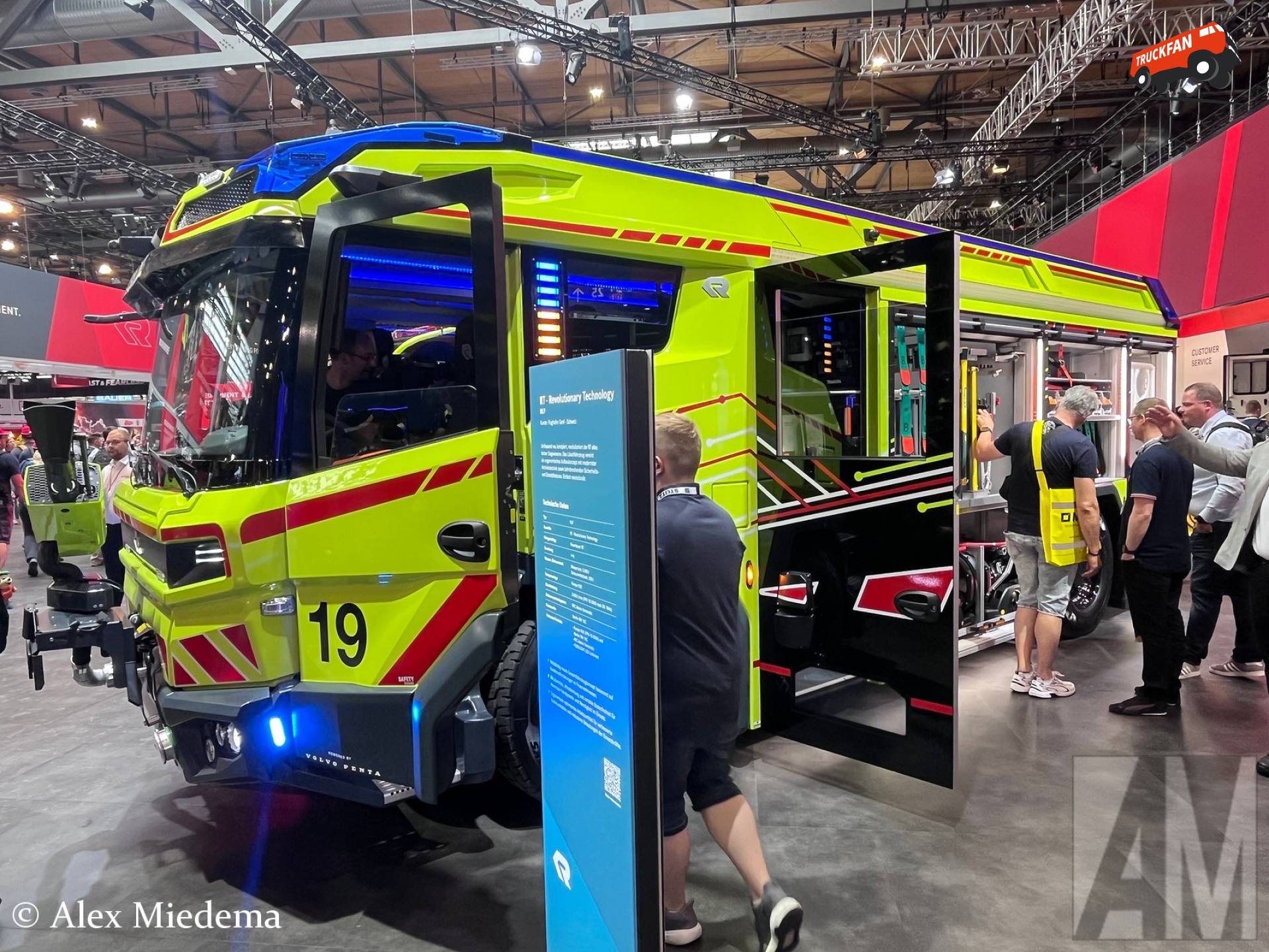 Rosenbauer SSLIA Airport Fire Truck at Messe Hannover