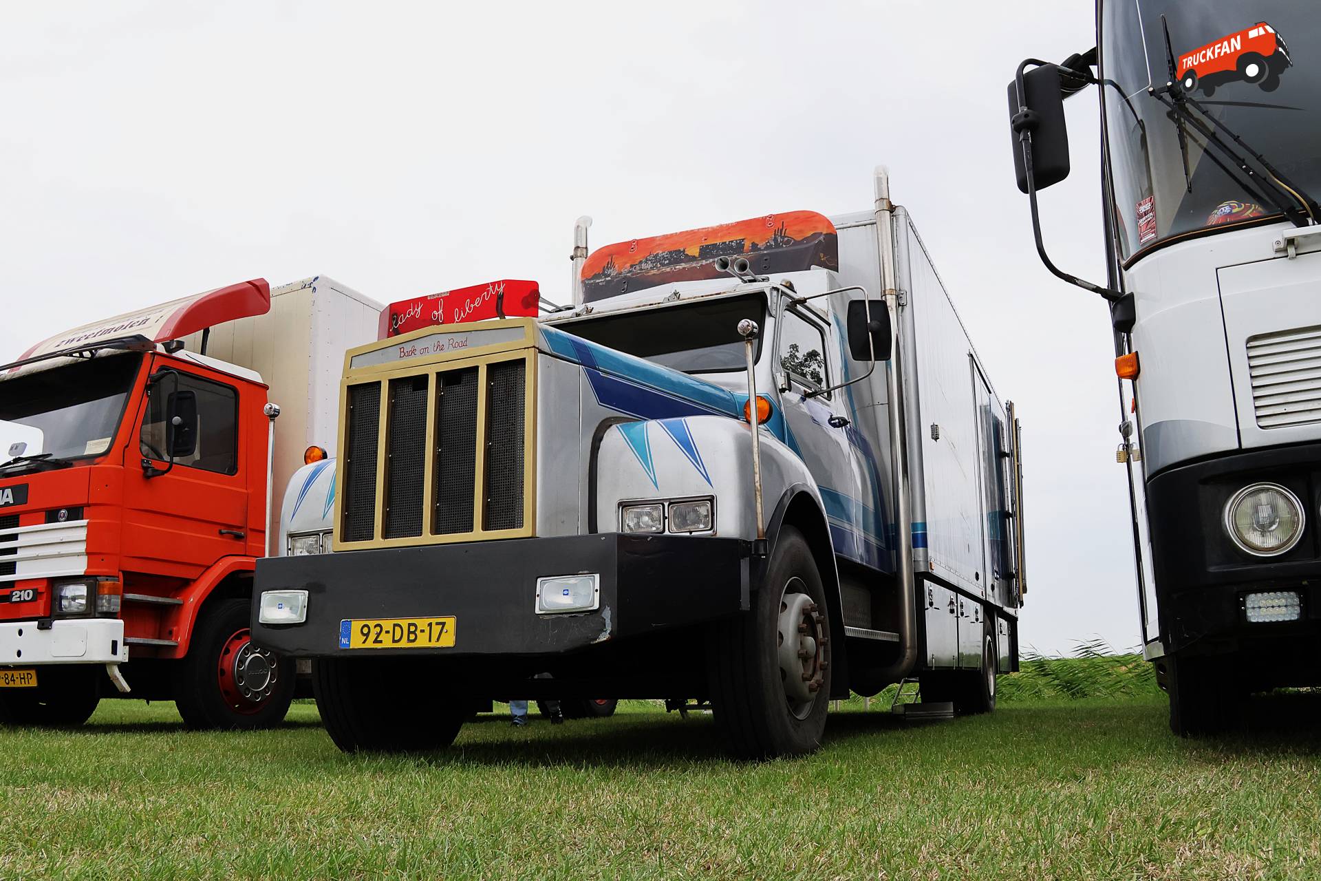 Scania L81 op historisch festival in Hensbroek