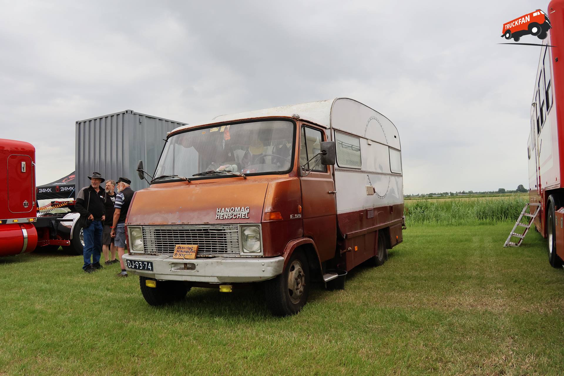 Hanomag-Henschel F45 op historisch festival